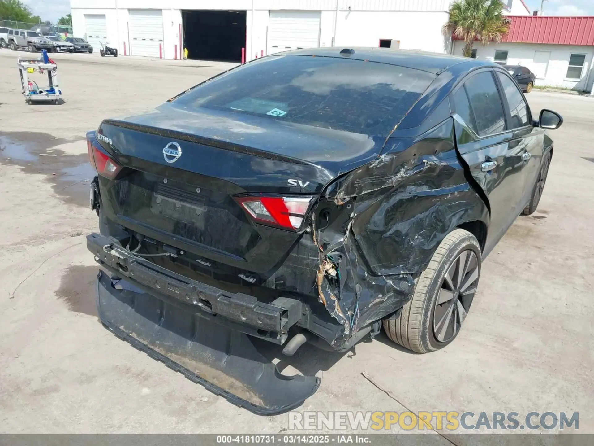 6 Photograph of a damaged car 1N4BL4DV2MN365405 NISSAN ALTIMA 2021