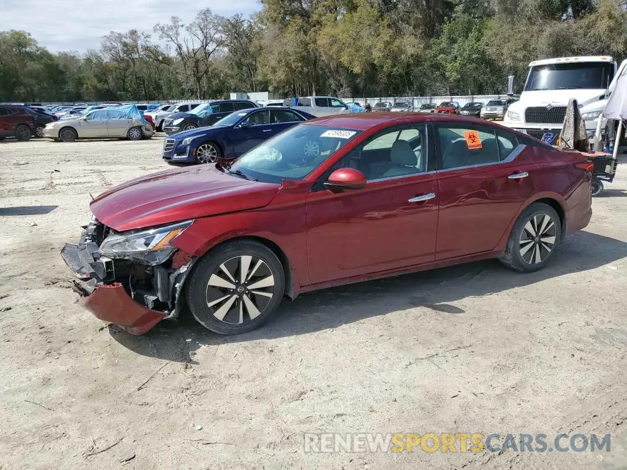 1 Photograph of a damaged car 1N4BL4DV3MN302877 NISSAN ALTIMA 2021