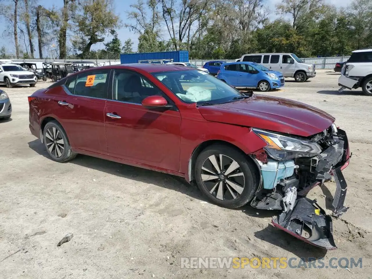 4 Photograph of a damaged car 1N4BL4DV3MN302877 NISSAN ALTIMA 2021
