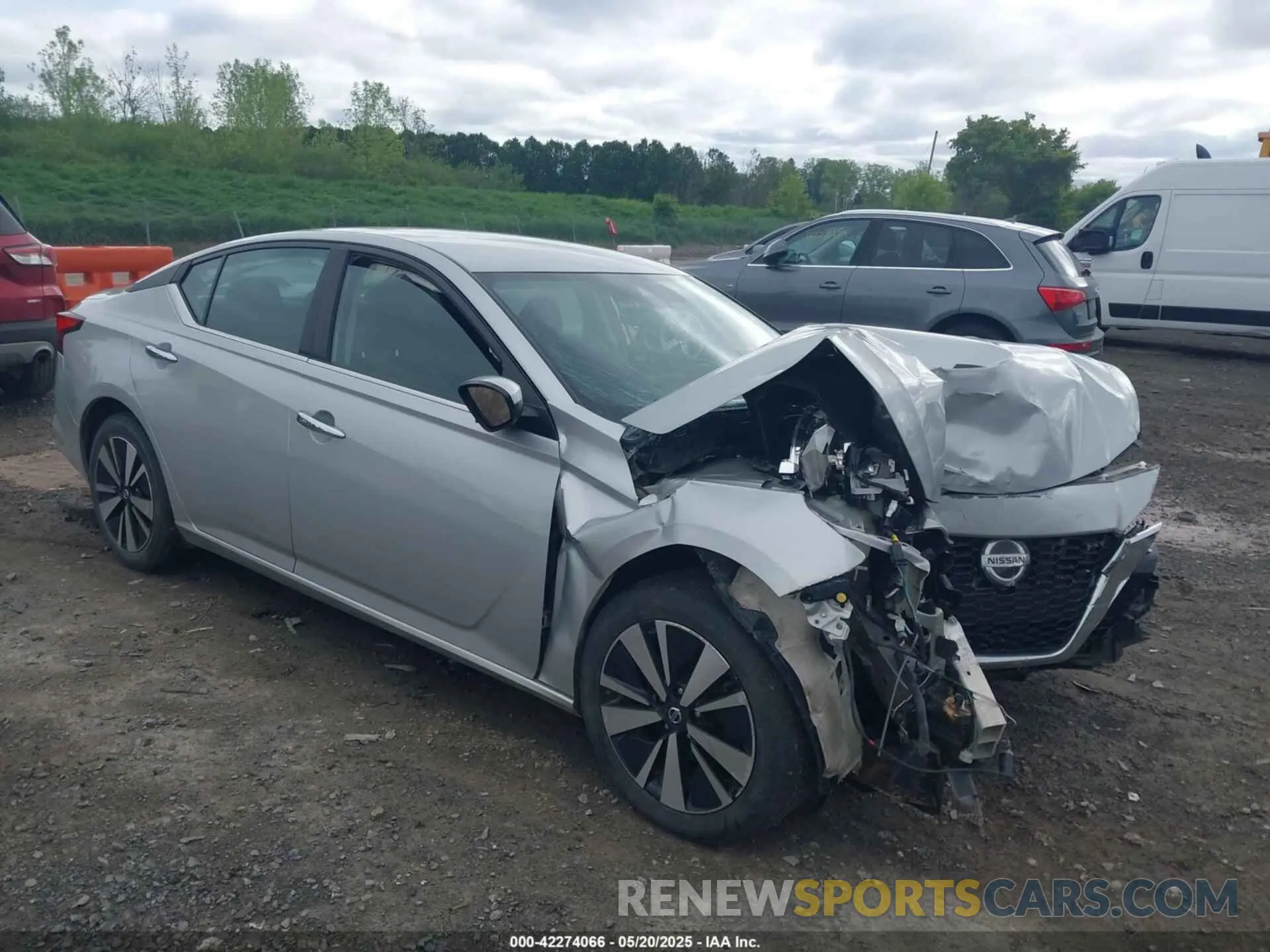 1 Photograph of a damaged car 1N4BL4DV3MN309943 NISSAN ALTIMA 2021
