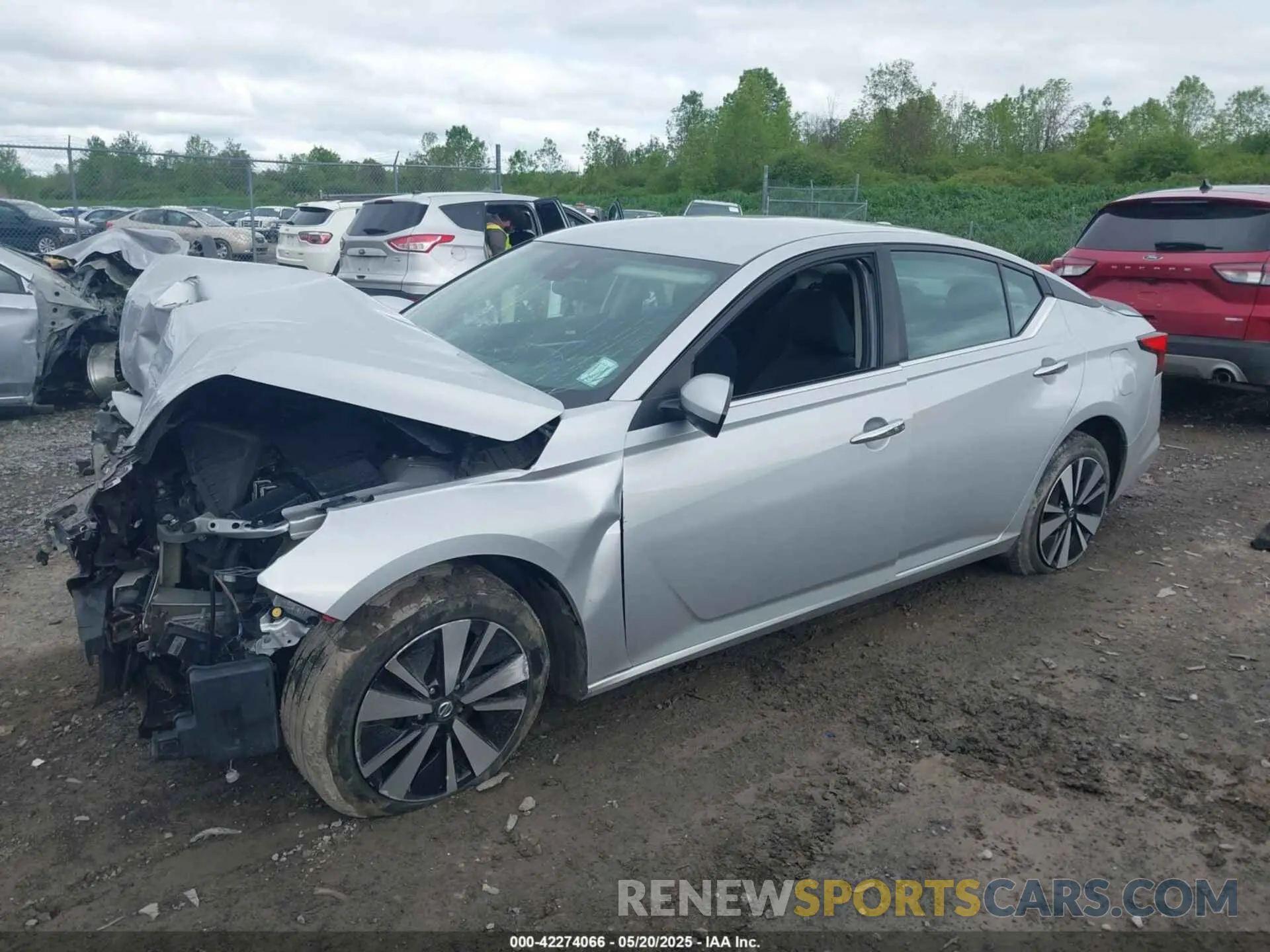 2 Photograph of a damaged car 1N4BL4DV3MN309943 NISSAN ALTIMA 2021