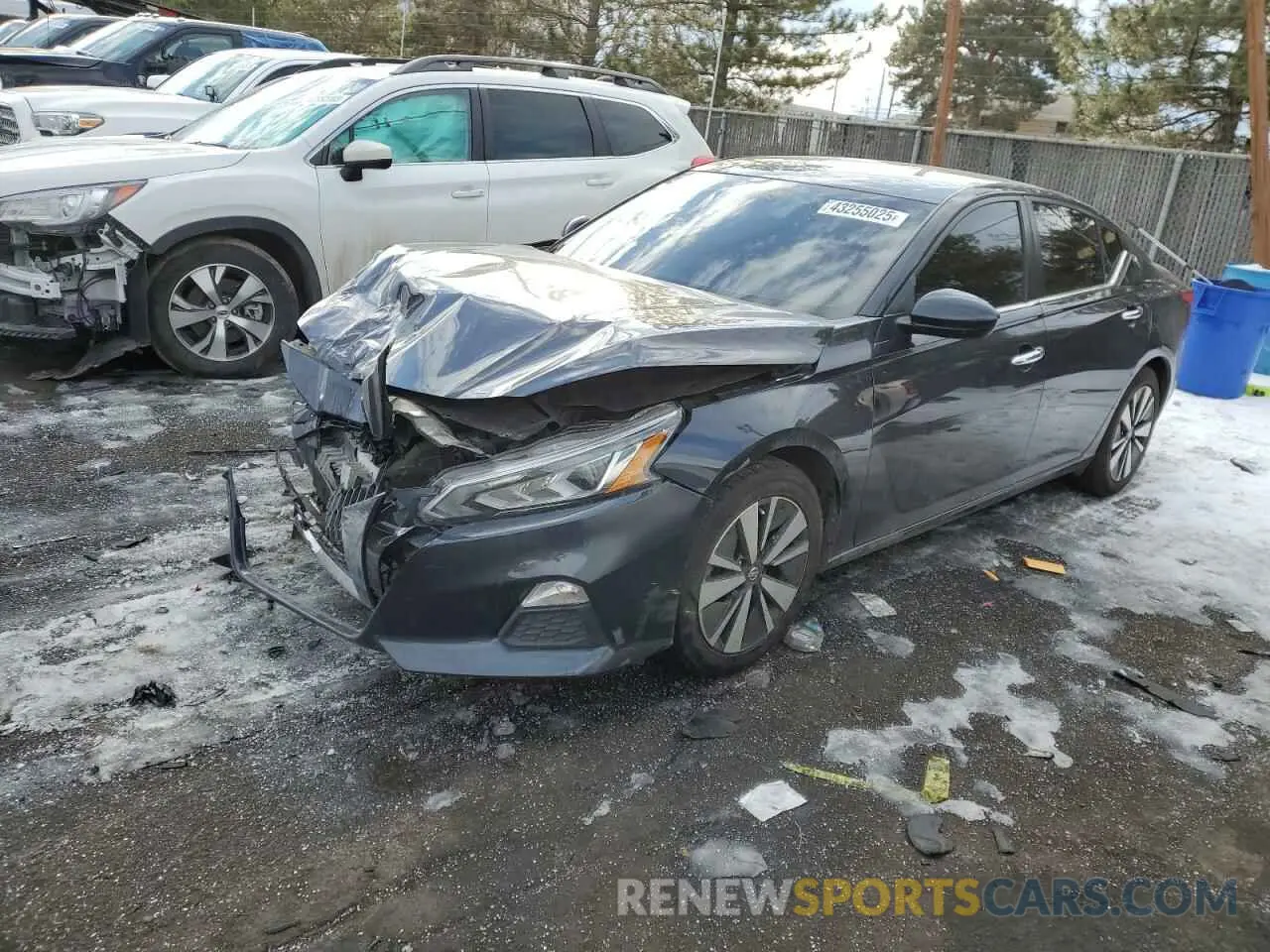 1 Photograph of a damaged car 1N4BL4DV3MN316925 NISSAN ALTIMA 2021