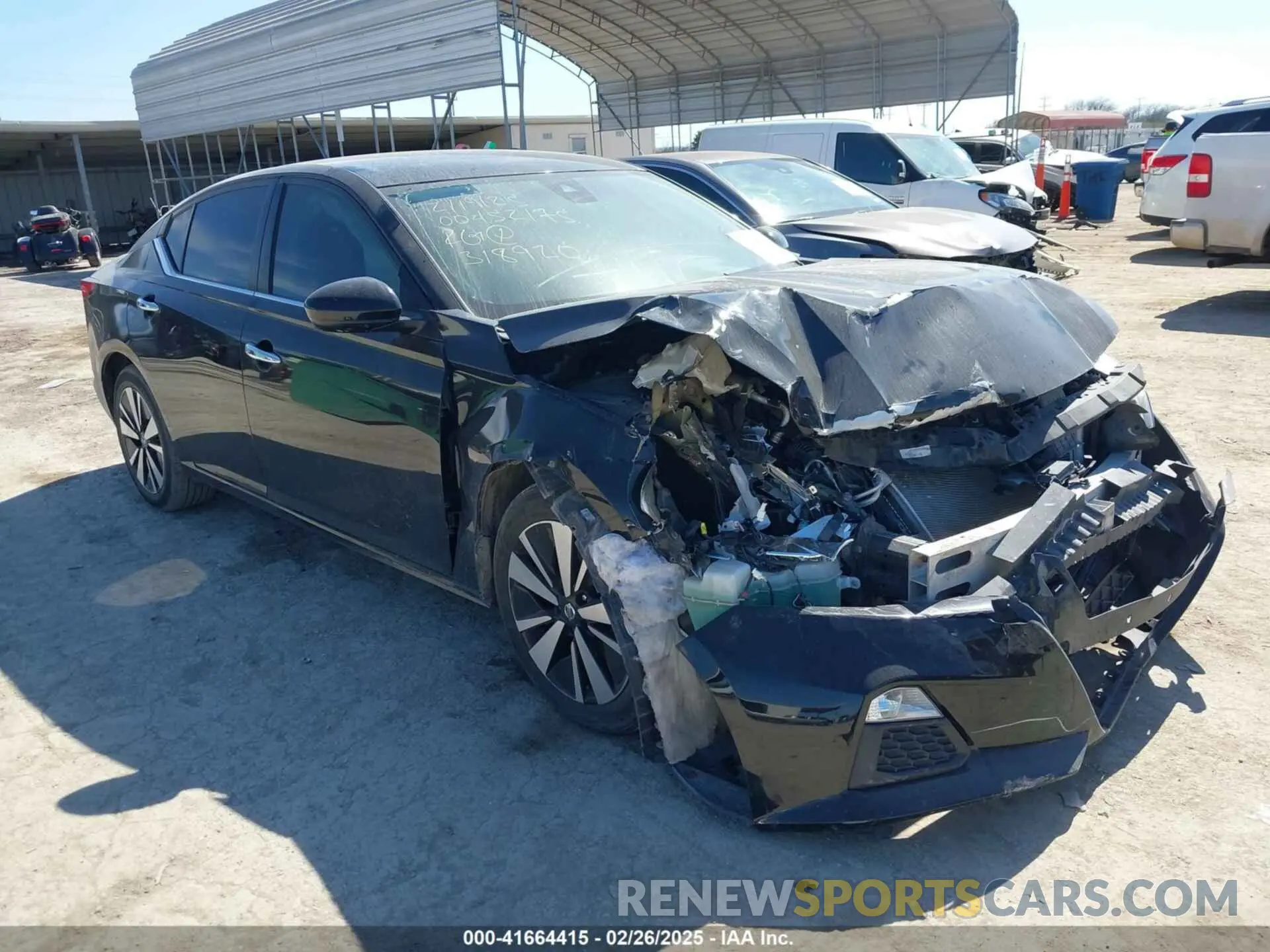 1 Photograph of a damaged car 1N4BL4DV3MN318920 NISSAN ALTIMA 2021