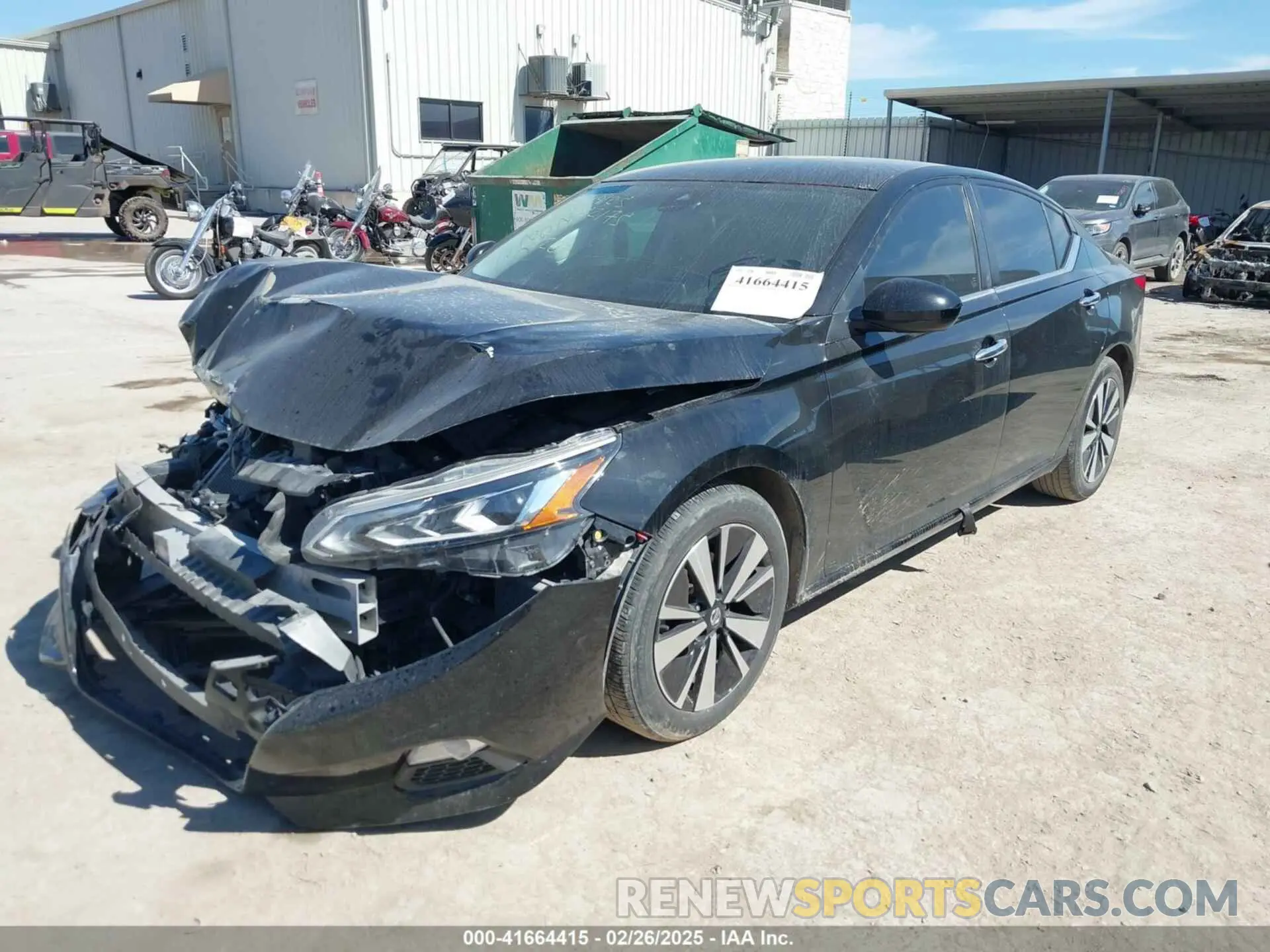 2 Photograph of a damaged car 1N4BL4DV3MN318920 NISSAN ALTIMA 2021