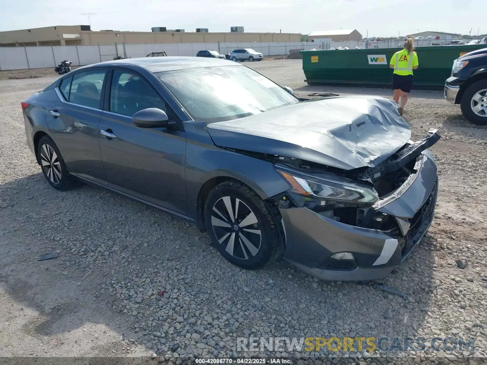 1 Photograph of a damaged car 1N4BL4DV3MN406320 NISSAN ALTIMA 2021
