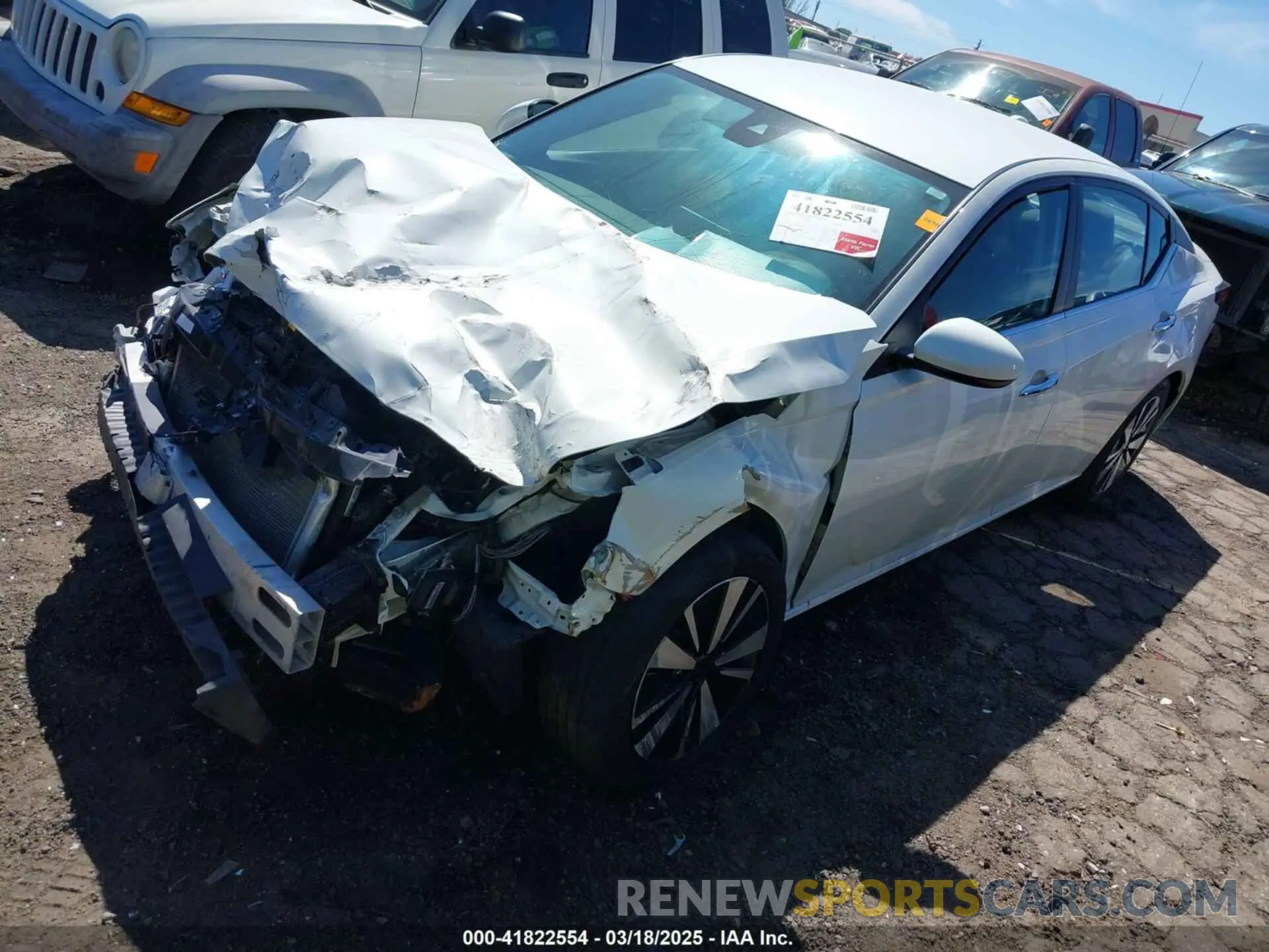 2 Photograph of a damaged car 1N4BL4DV3MN417057 NISSAN ALTIMA 2021