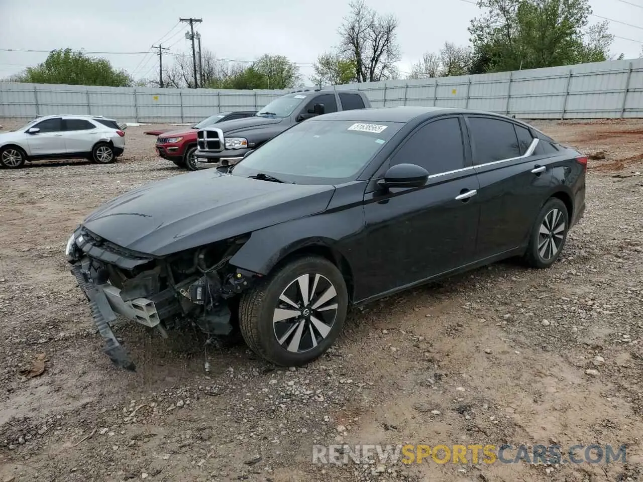1 Photograph of a damaged car 1N4BL4DV4MN307151 NISSAN ALTIMA 2021