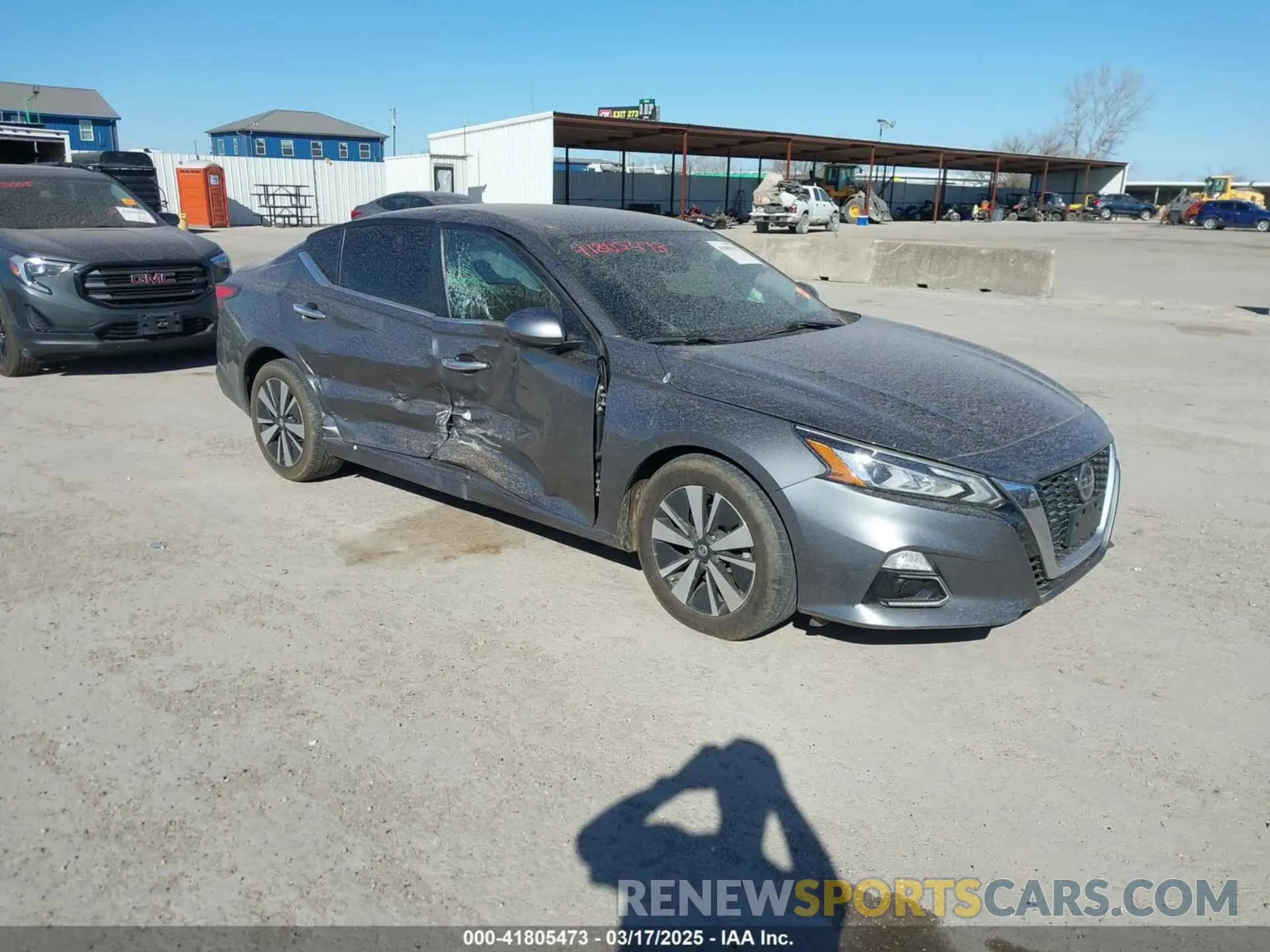 1 Photograph of a damaged car 1N4BL4DV4MN346306 NISSAN ALTIMA 2021