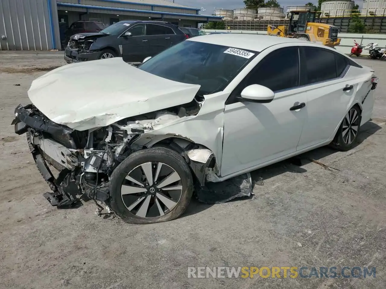 1 Photograph of a damaged car 1N4BL4DV5MN376804 NISSAN ALTIMA 2021