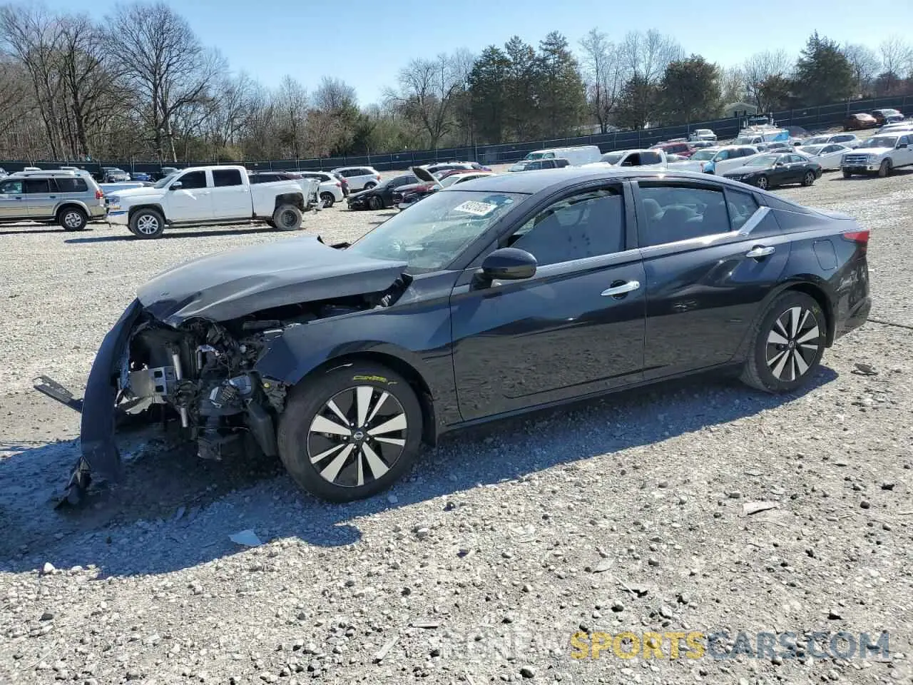 1 Photograph of a damaged car 1N4BL4DV5MN381307 NISSAN ALTIMA 2021