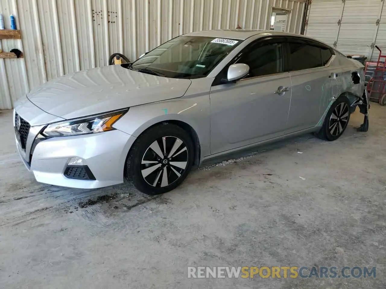 1 Photograph of a damaged car 1N4BL4DV6MN301528 NISSAN ALTIMA 2021