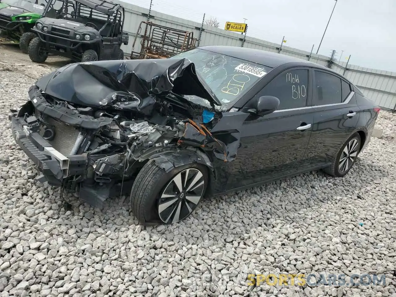 1 Photograph of a damaged car 1N4BL4DV6MN334397 NISSAN ALTIMA 2021