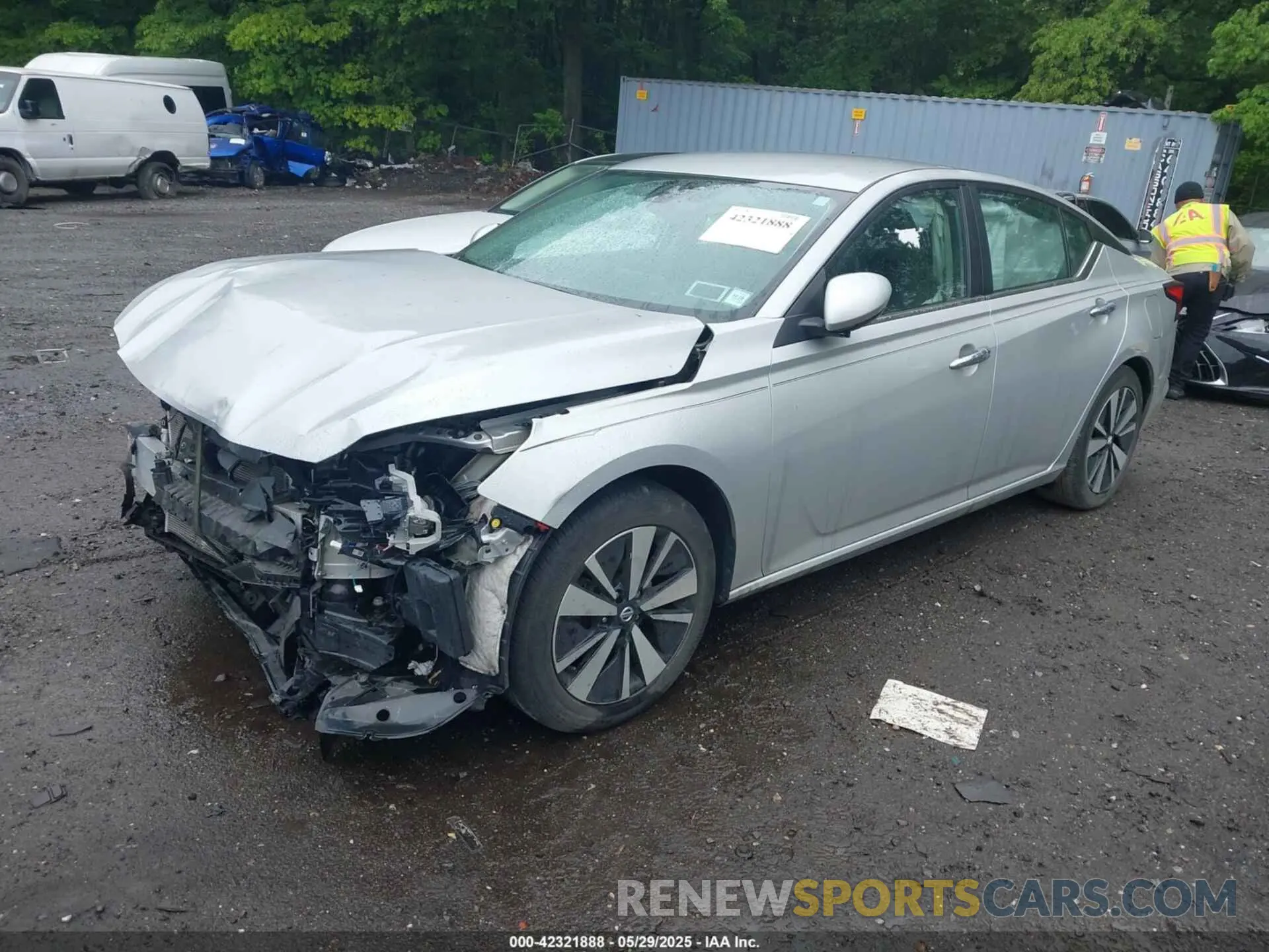2 Photograph of a damaged car 1N4BL4DV6MN343648 NISSAN ALTIMA 2021