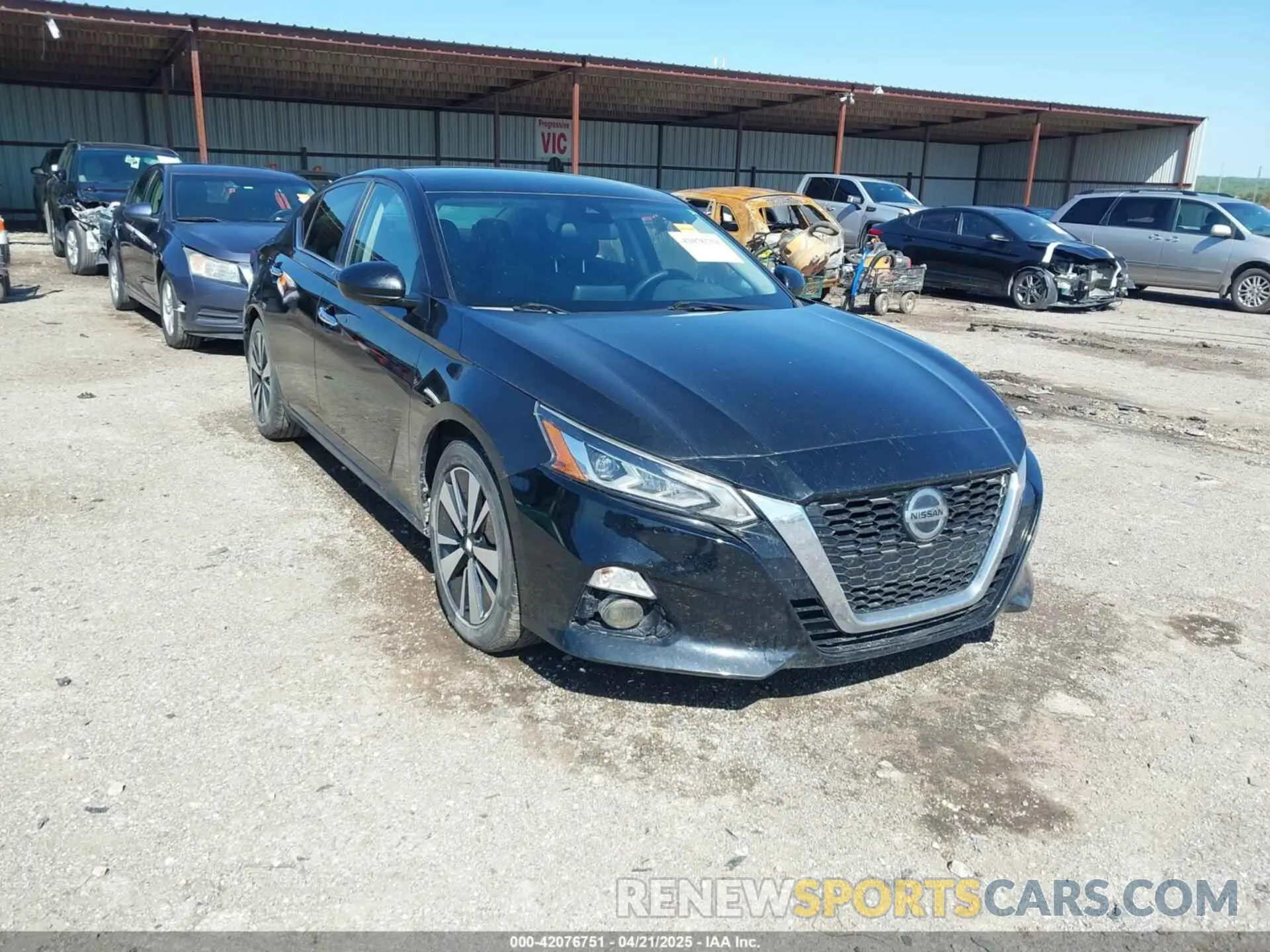 1 Photograph of a damaged car 1N4BL4DV6MN361910 NISSAN ALTIMA 2021