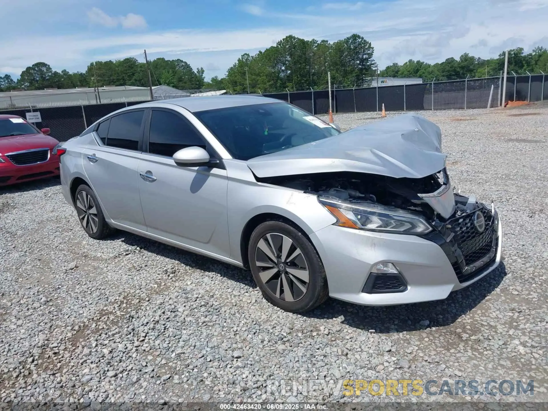 1 Photograph of a damaged car 1N4BL4DV6MN391909 NISSAN ALTIMA 2021