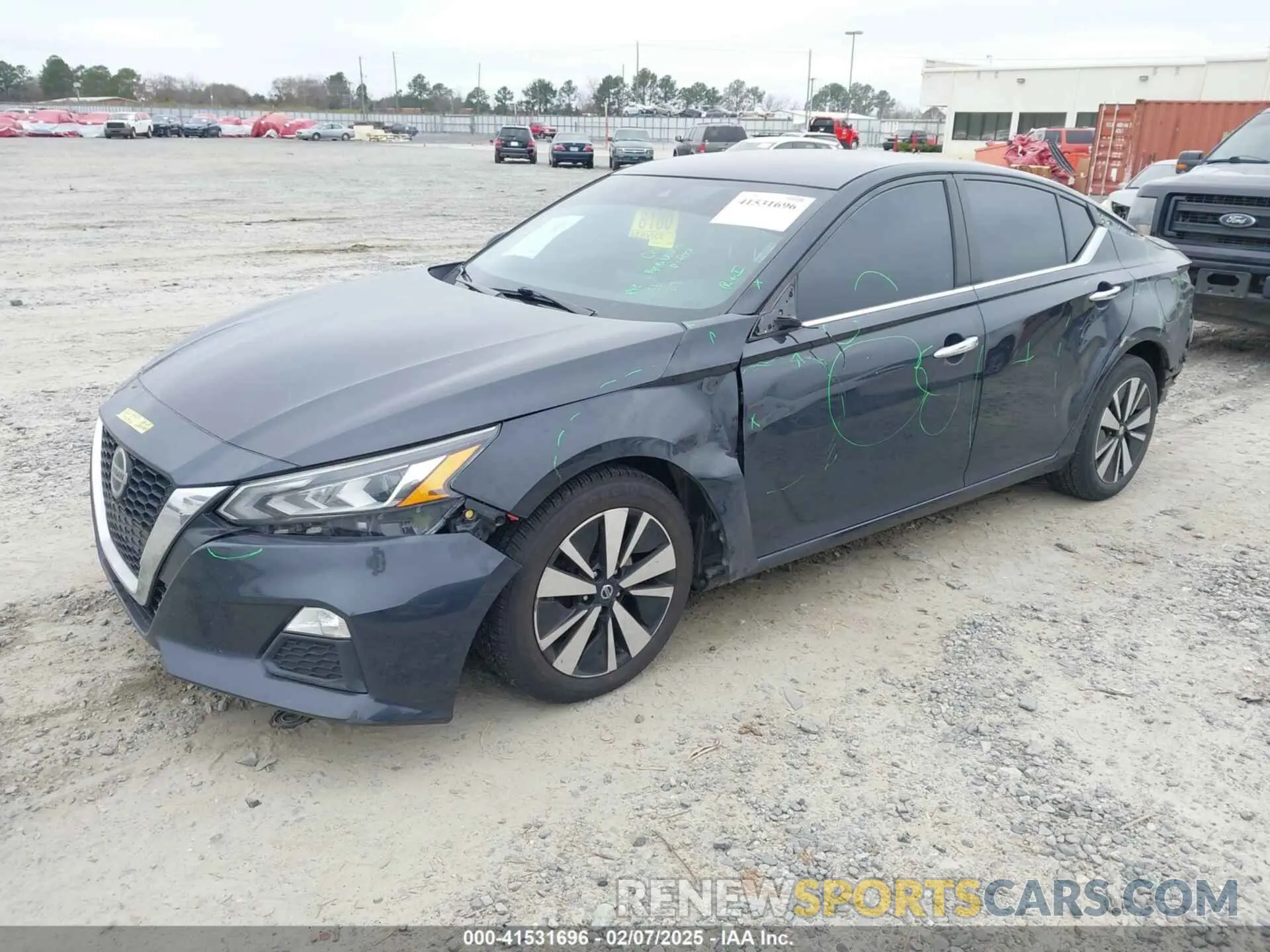 2 Photograph of a damaged car 1N4BL4DV6MN403329 NISSAN ALTIMA 2021