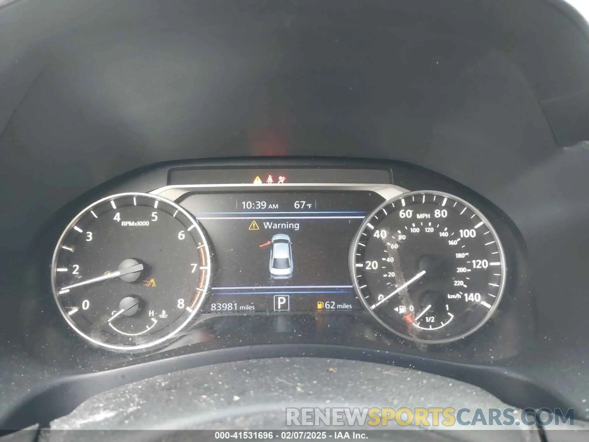 7 Photograph of a damaged car 1N4BL4DV6MN403329 NISSAN ALTIMA 2021