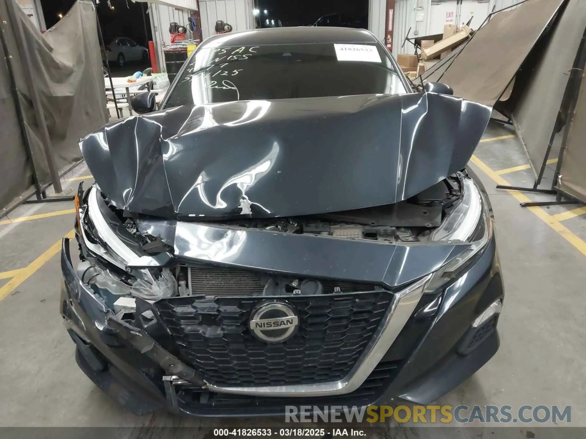 12 Photograph of a damaged car 1N4BL4DV7MN314577 NISSAN ALTIMA 2021