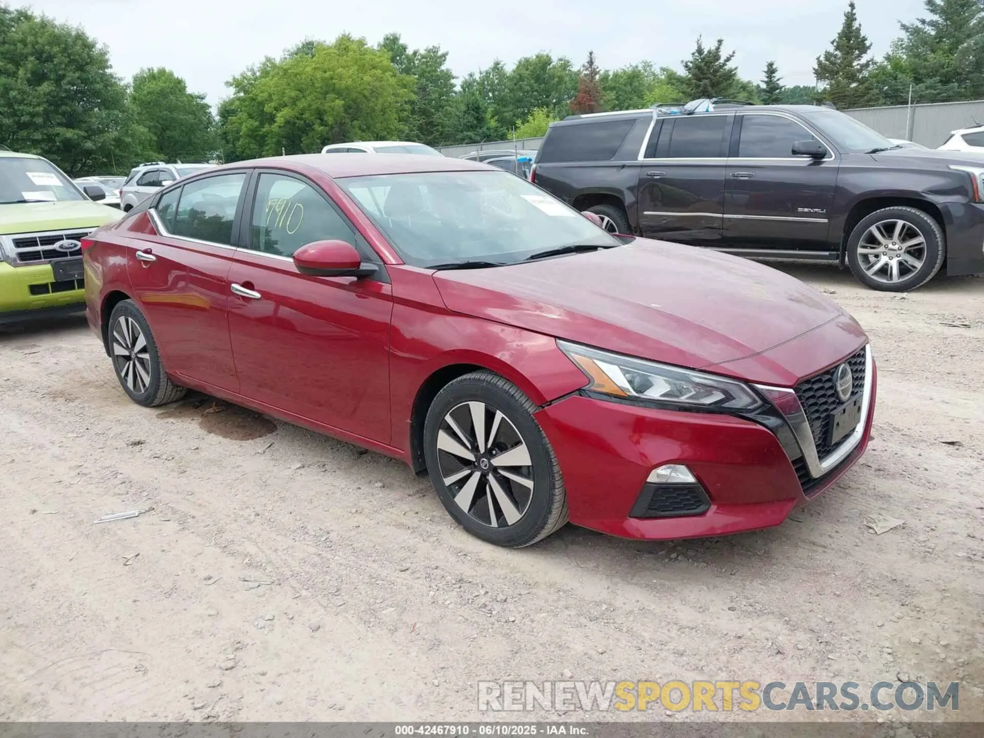 1 Photograph of a damaged car 1N4BL4DV7MN319178 NISSAN ALTIMA 2021