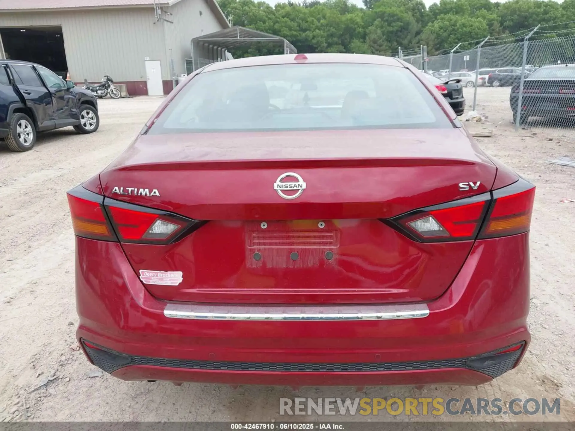 16 Photograph of a damaged car 1N4BL4DV7MN319178 NISSAN ALTIMA 2021
