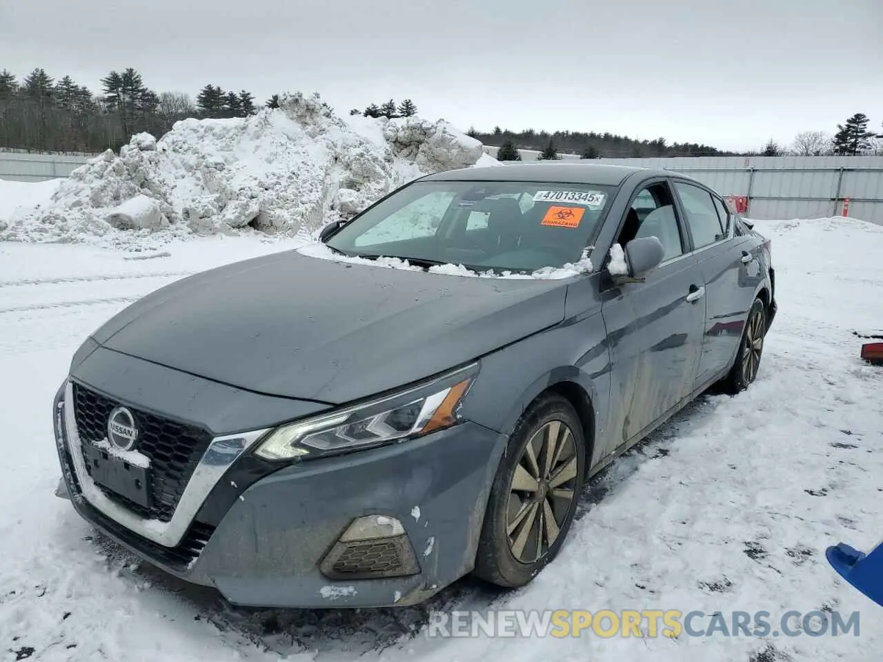 1 Photograph of a damaged car 1N4BL4DV7MN396116 NISSAN ALTIMA 2021