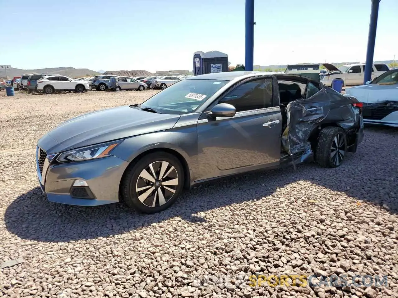 1 Photograph of a damaged car 1N4BL4DV7MN411536 NISSAN ALTIMA 2021