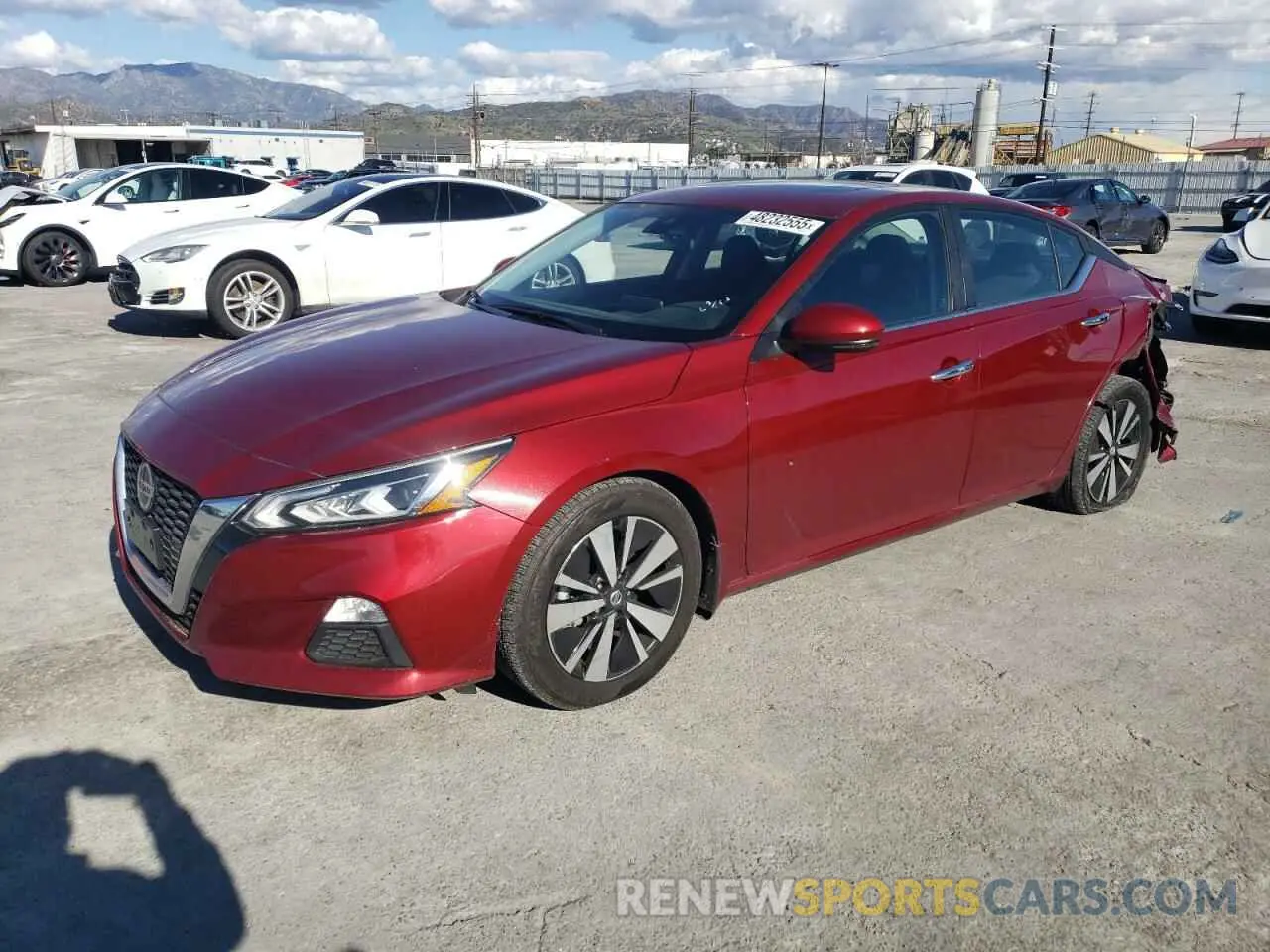 1 Photograph of a damaged car 1N4BL4DV7MN414985 NISSAN ALTIMA 2021