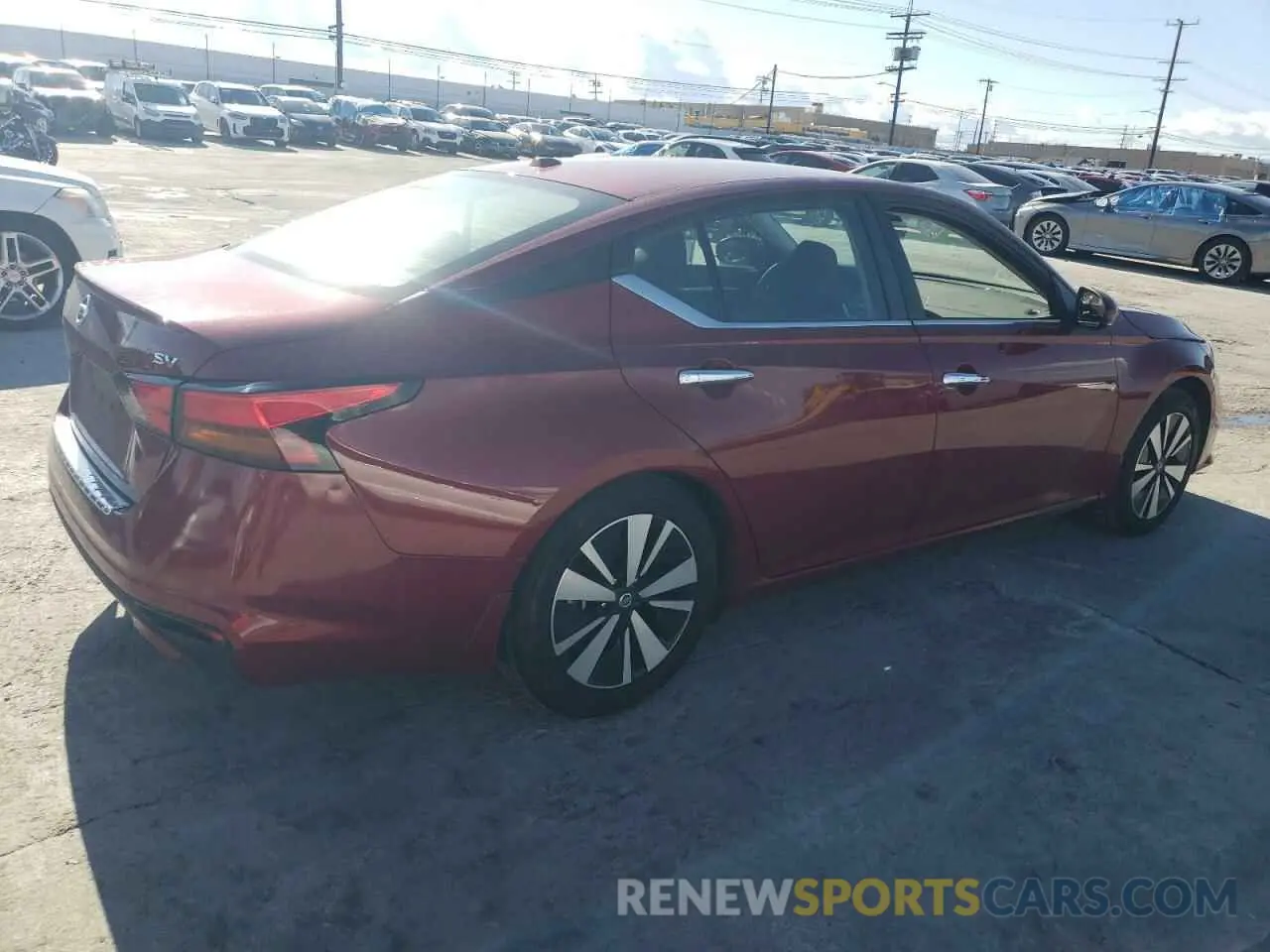 3 Photograph of a damaged car 1N4BL4DV7MN414985 NISSAN ALTIMA 2021