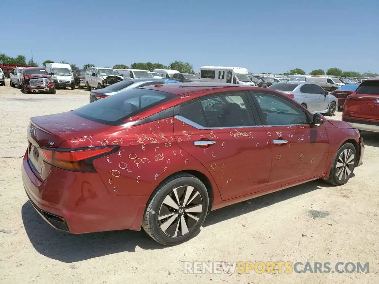 3 Photograph of a damaged car 1N4BL4DV8MN302809 NISSAN ALTIMA 2021