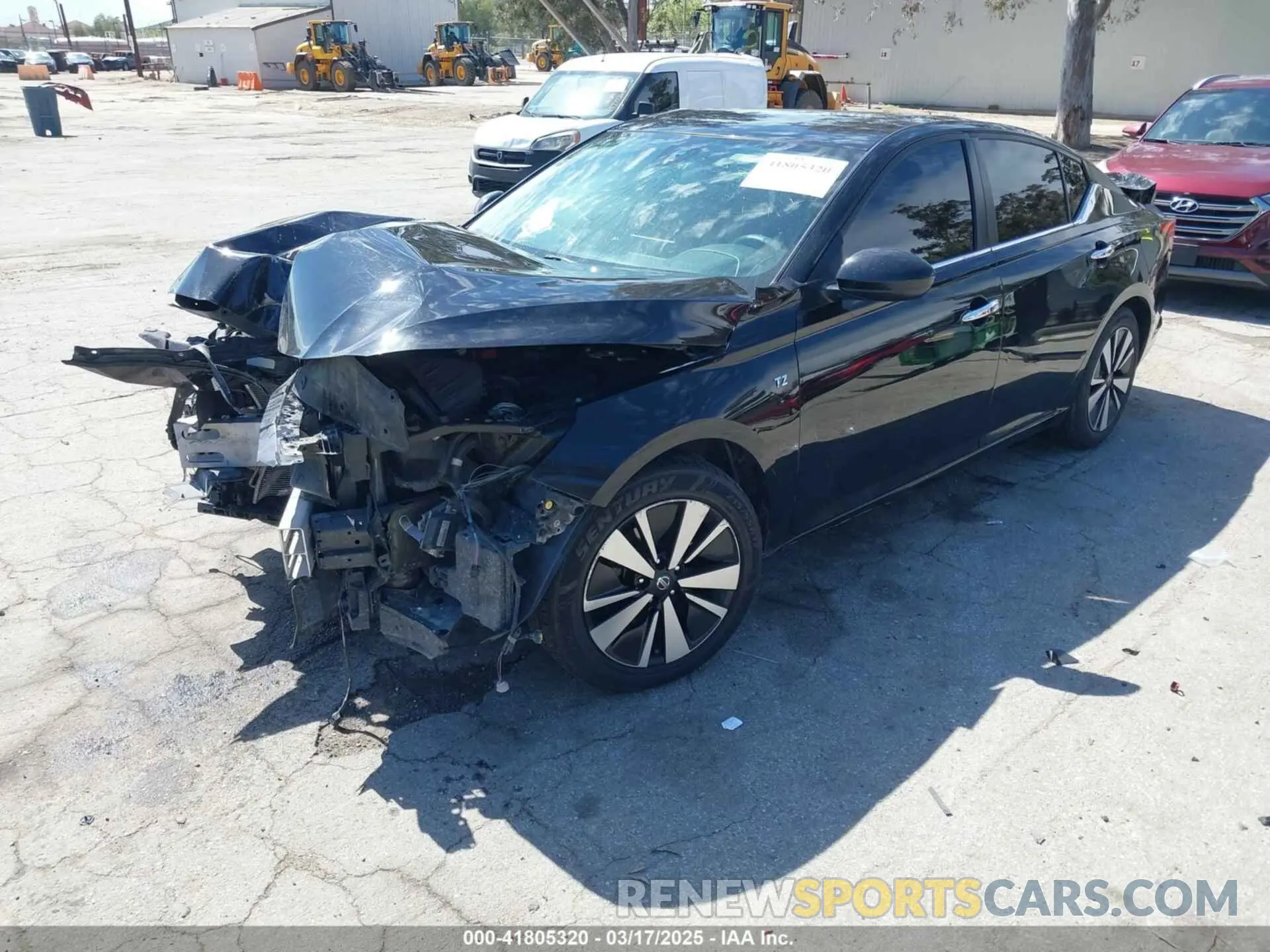 2 Photograph of a damaged car 1N4BL4DV8MN359222 NISSAN ALTIMA 2021