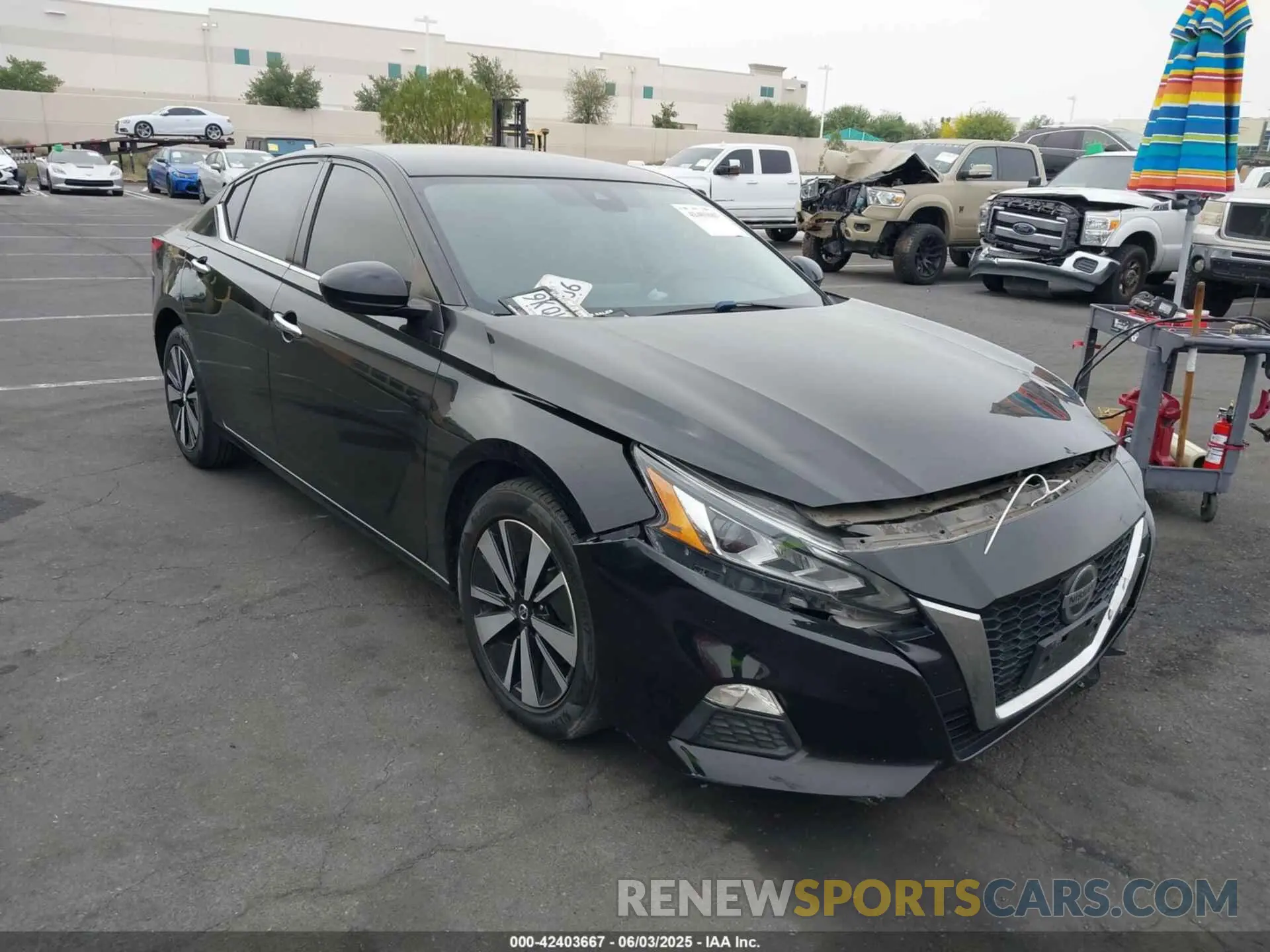 1 Photograph of a damaged car 1N4BL4DV8MN360452 NISSAN ALTIMA 2021