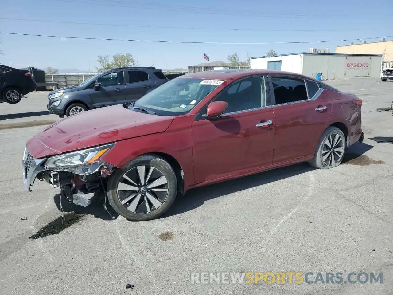 1 Photograph of a damaged car 1N4BL4DV9MN313026 NISSAN ALTIMA 2021