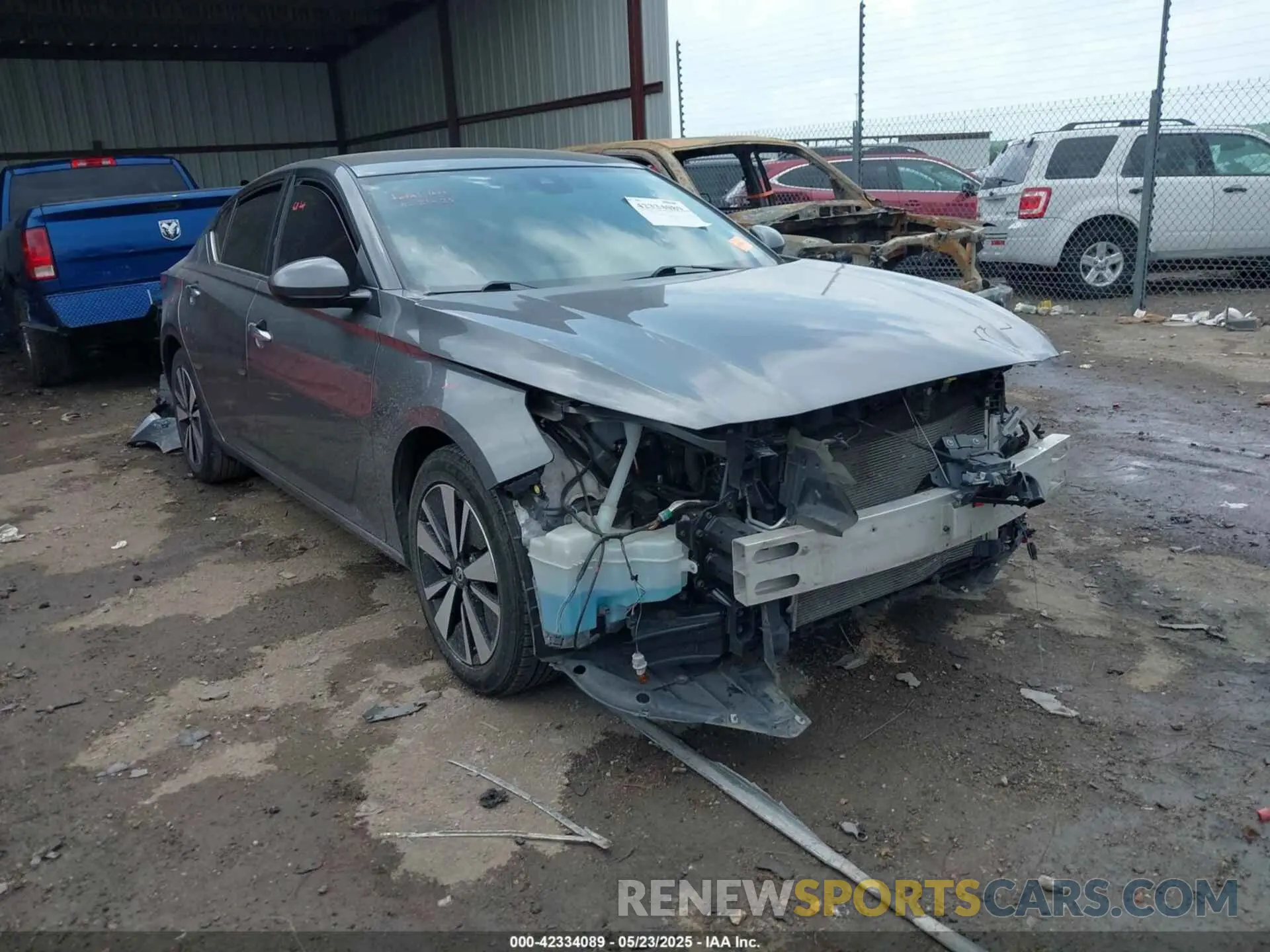 1 Photograph of a damaged car 1N4BL4DV9MN346348 NISSAN ALTIMA 2021