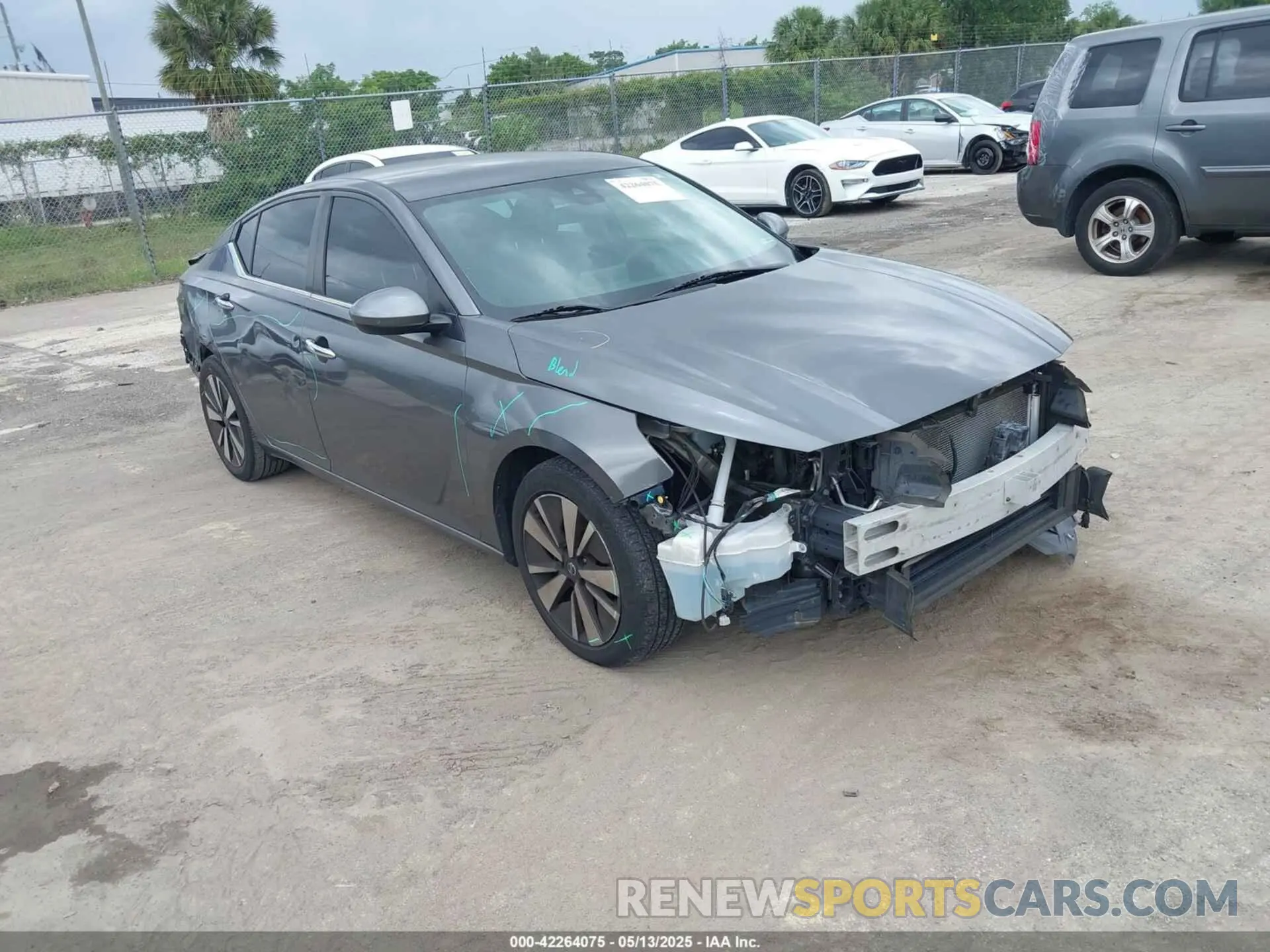 1 Photograph of a damaged car 1N4BL4DVXMN343751 NISSAN ALTIMA 2021