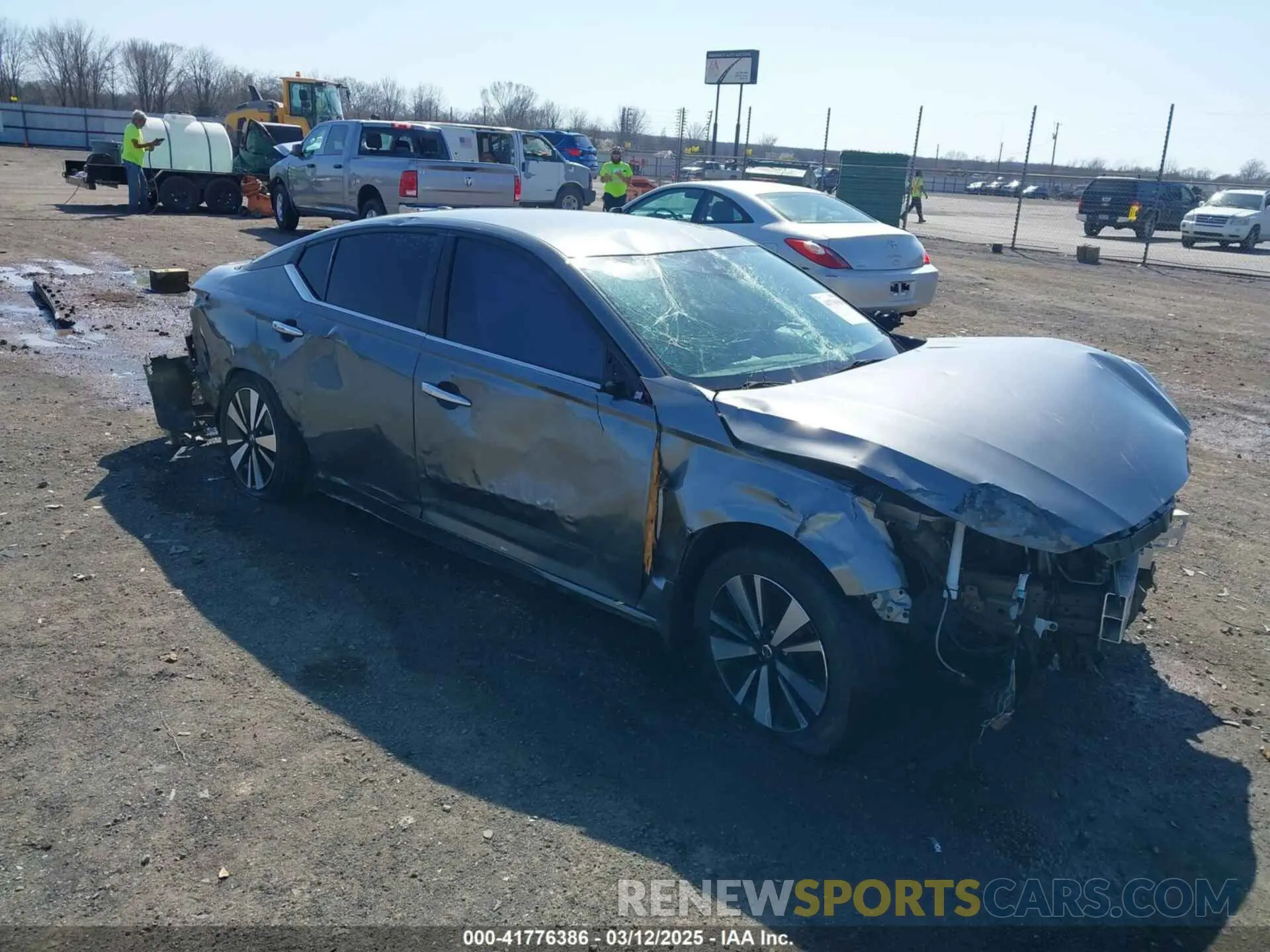 1 Photograph of a damaged car 1N4BL4DVXMN392836 NISSAN ALTIMA 2021