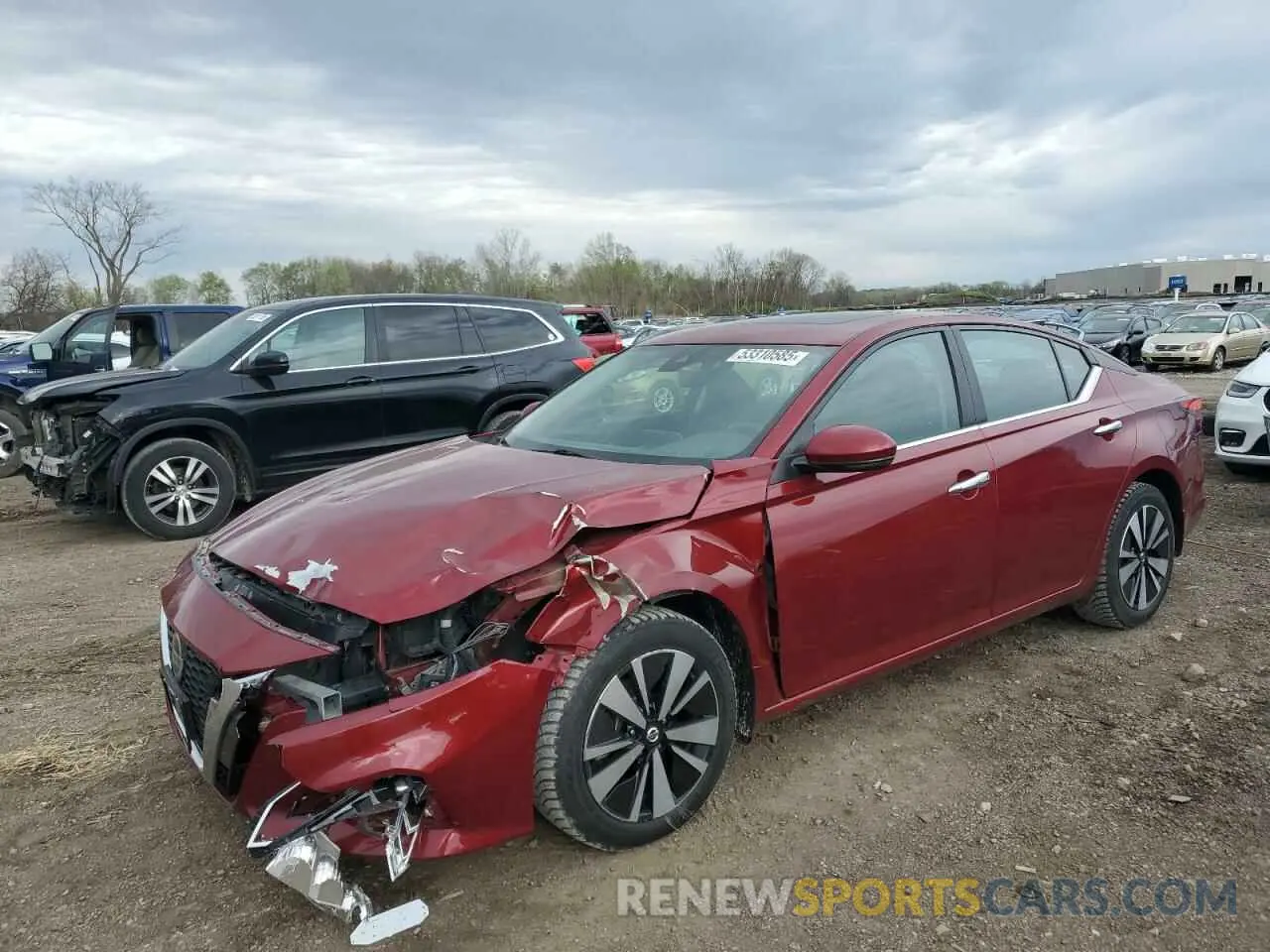 1 Photograph of a damaged car 1N4BL4DW0MN369641 NISSAN ALTIMA 2021