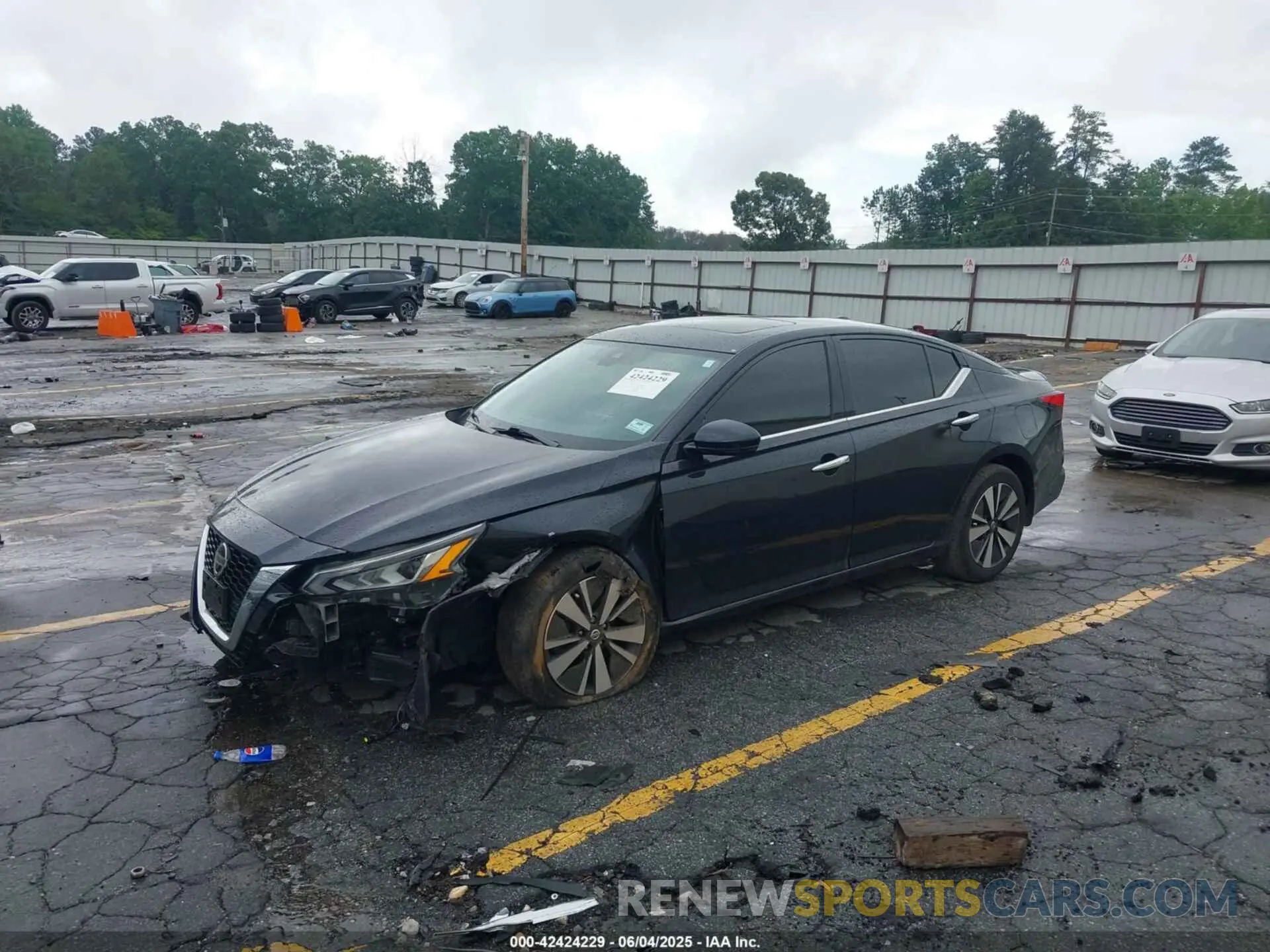 2 Photograph of a damaged car 1N4BL4EV3MN372698 NISSAN ALTIMA 2021