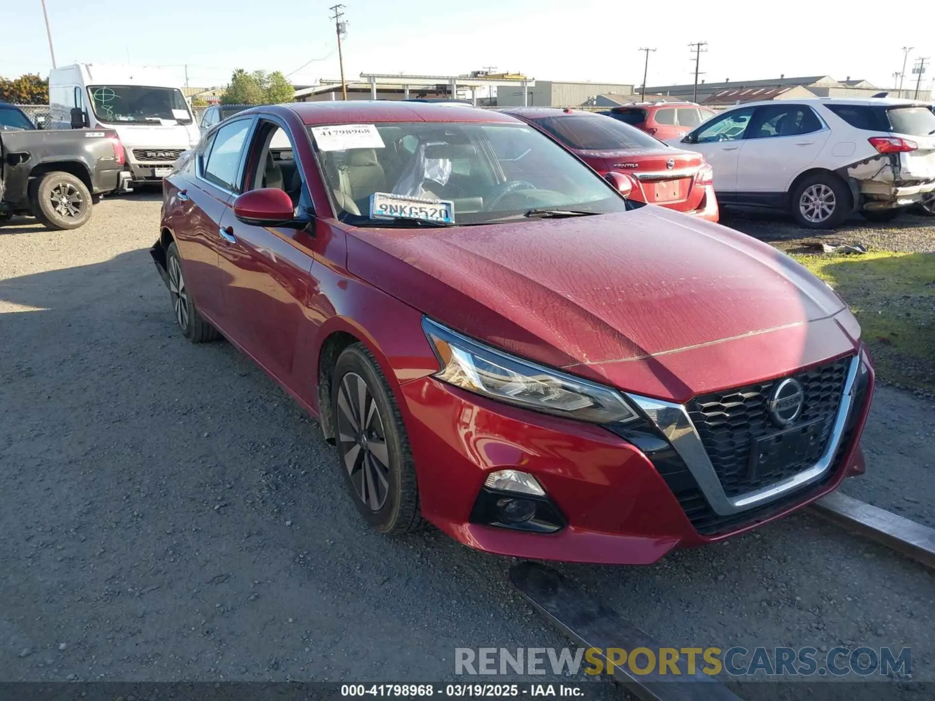 1 Photograph of a damaged car 1N4BL4EV5MN376252 NISSAN ALTIMA 2021