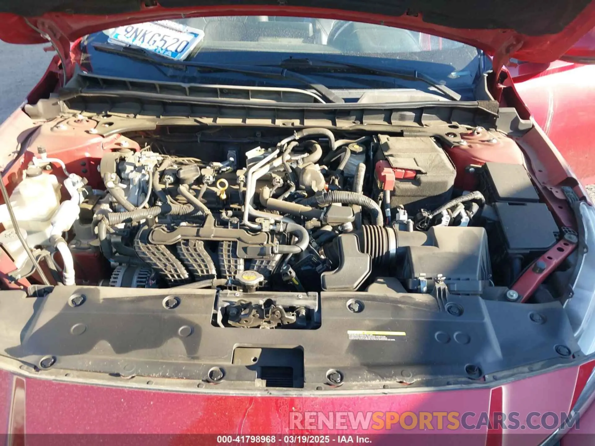 10 Photograph of a damaged car 1N4BL4EV5MN376252 NISSAN ALTIMA 2021