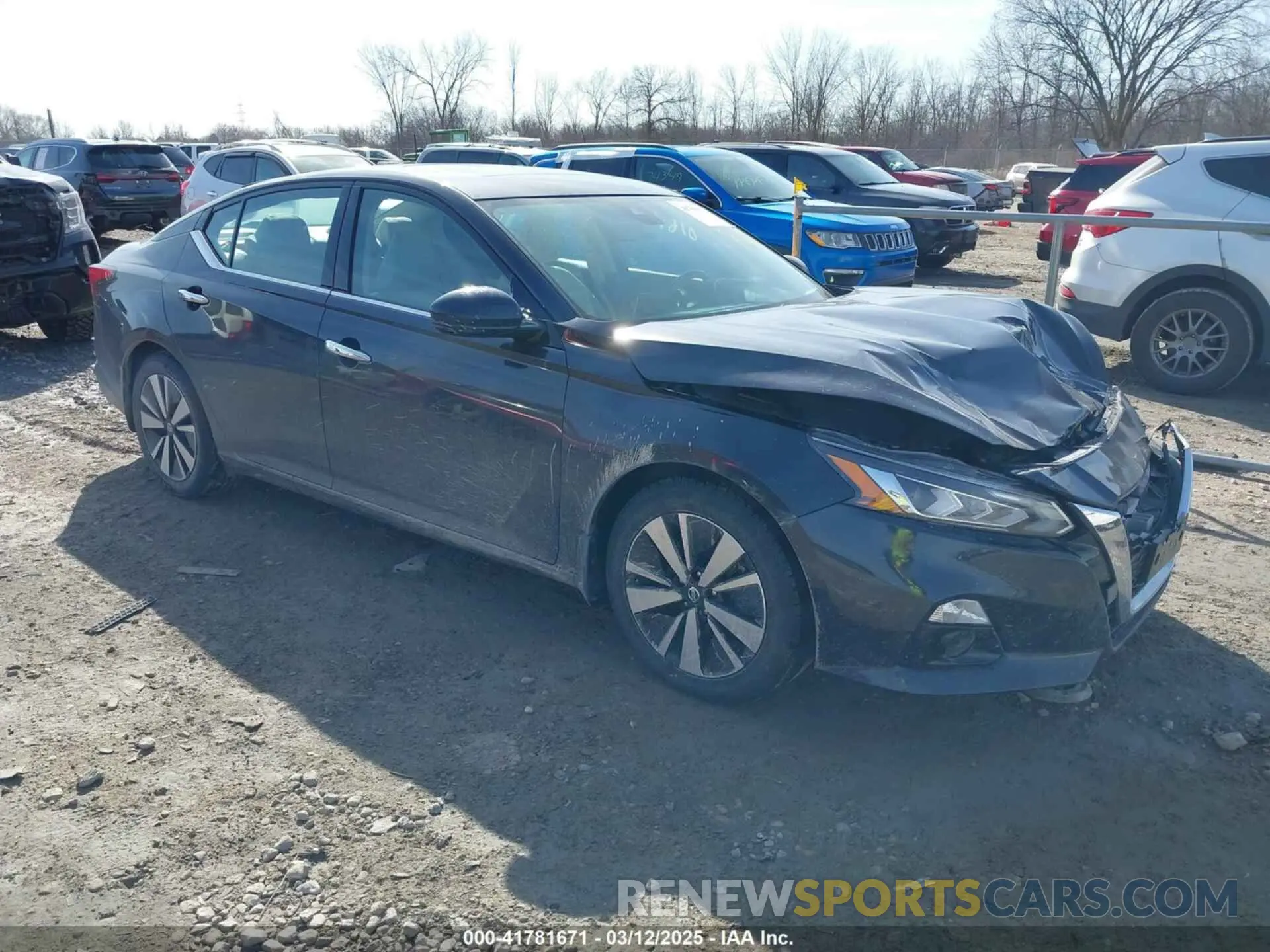 1 Photograph of a damaged car 1N4BL4EV5MN417303 NISSAN ALTIMA 2021