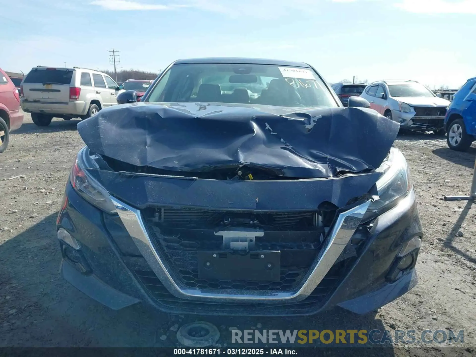 12 Photograph of a damaged car 1N4BL4EV5MN417303 NISSAN ALTIMA 2021