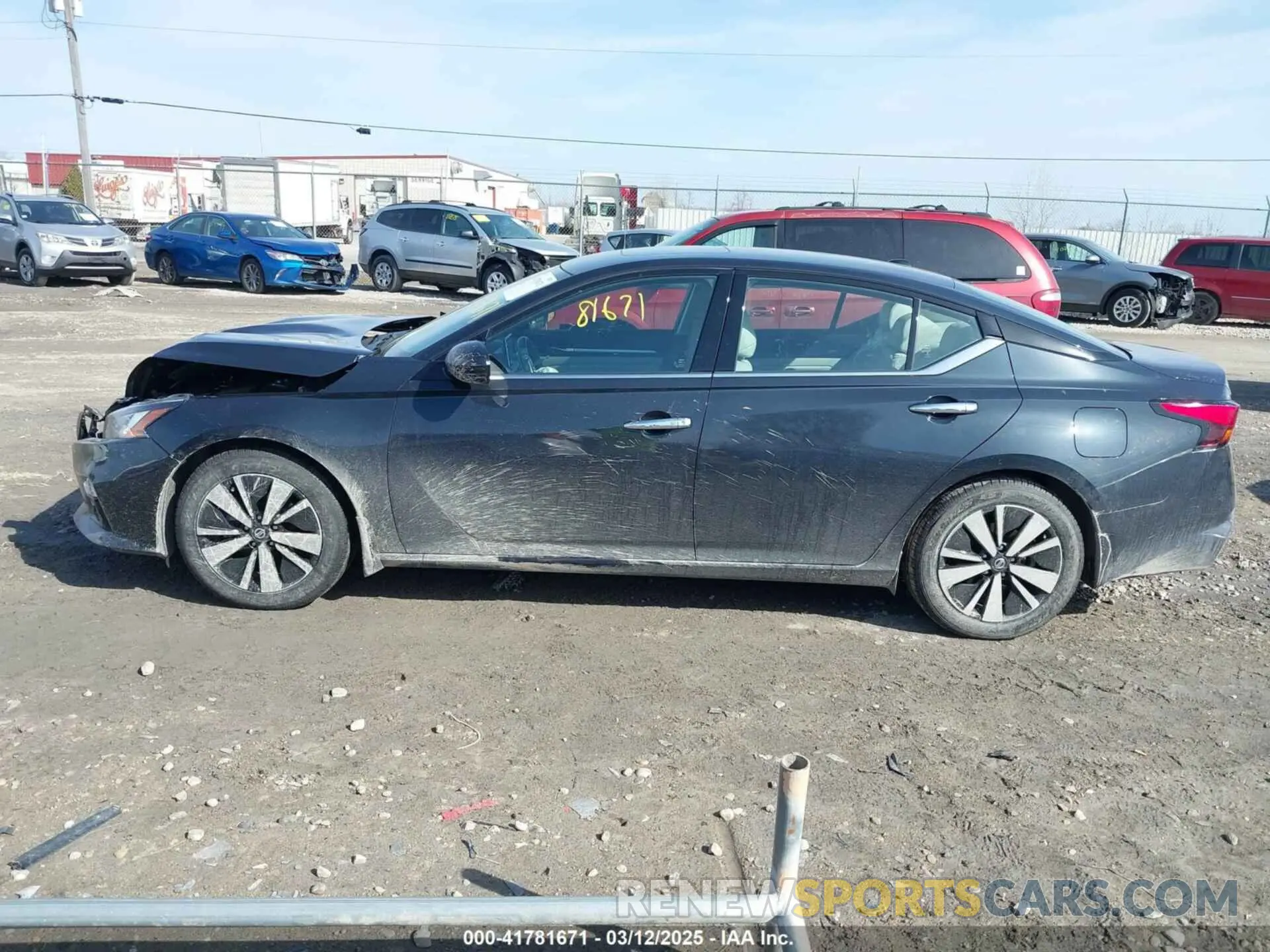 14 Photograph of a damaged car 1N4BL4EV5MN417303 NISSAN ALTIMA 2021
