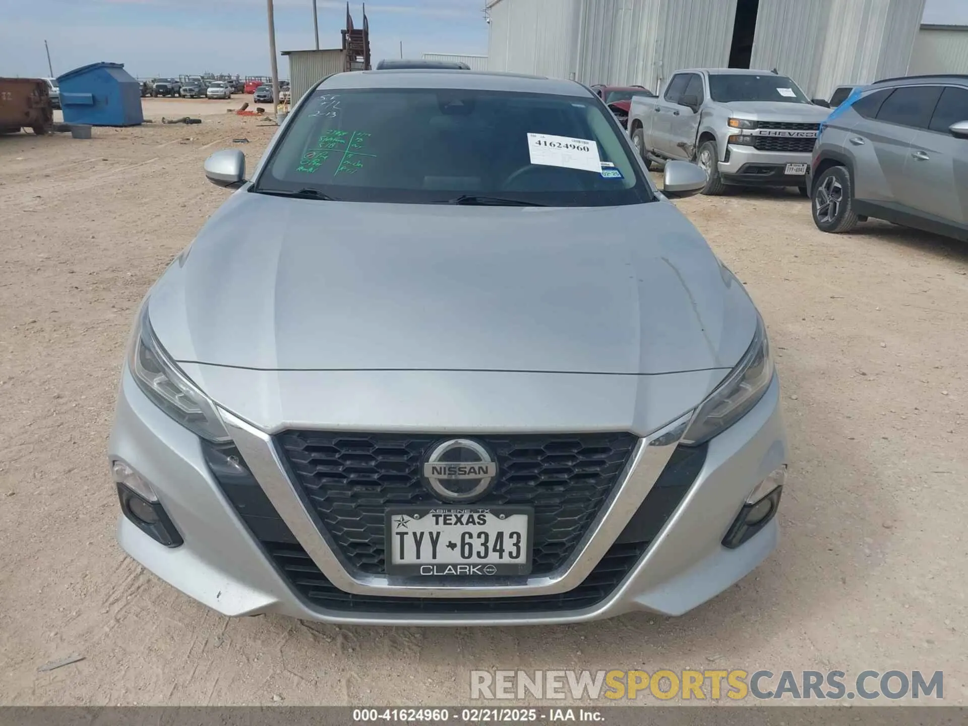 13 Photograph of a damaged car 1N4BL4EV7MN333550 NISSAN ALTIMA 2021