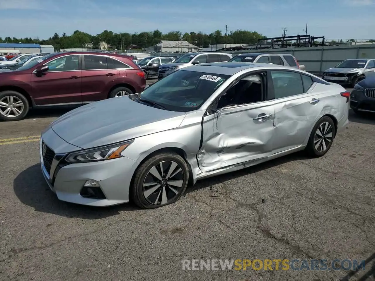1 Photograph of a damaged car 1N4BL4EV8MN327000 NISSAN ALTIMA 2021