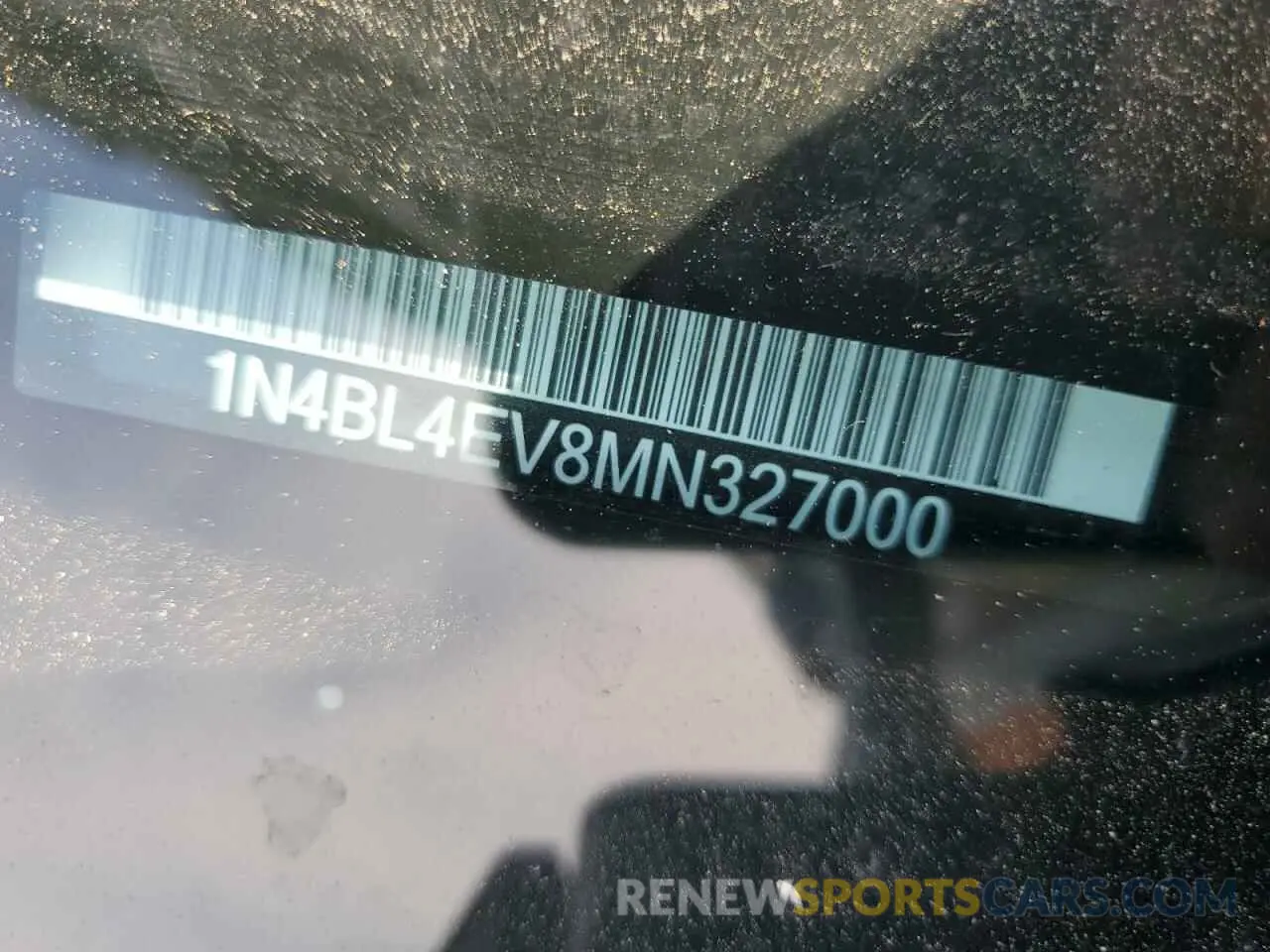 12 Photograph of a damaged car 1N4BL4EV8MN327000 NISSAN ALTIMA 2021