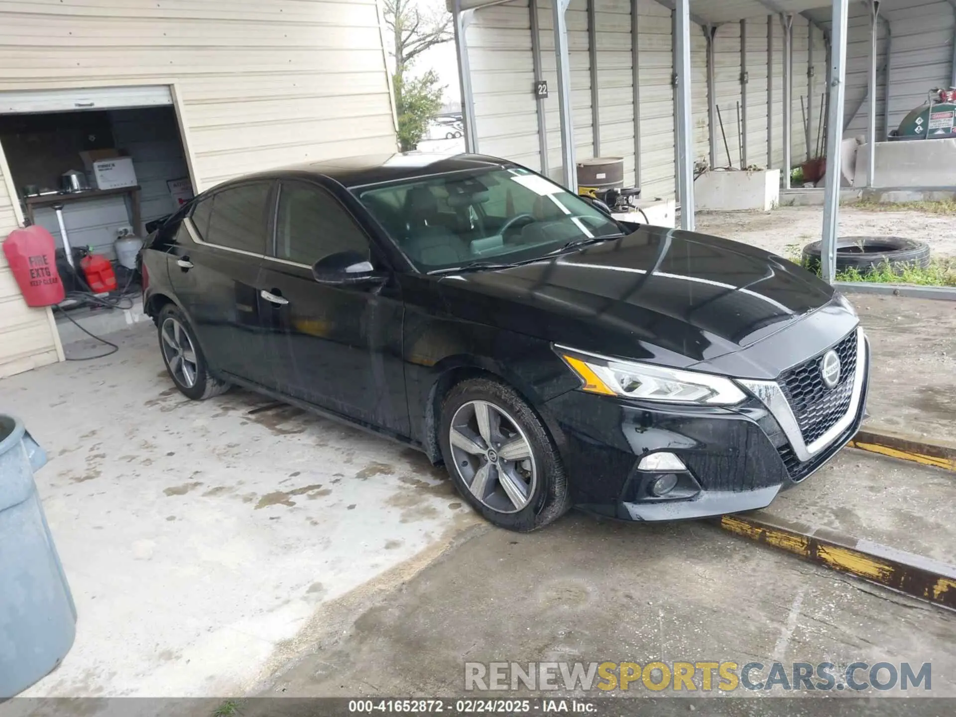 1 Photograph of a damaged car 1N4BL4EV9MN336224 NISSAN ALTIMA 2021