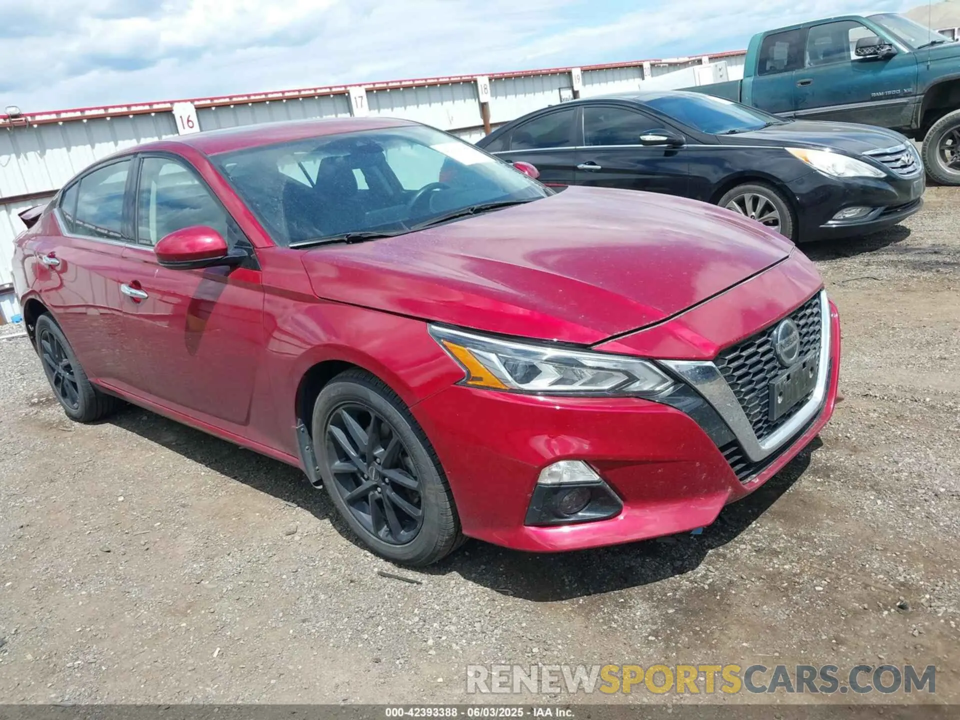 1 Photograph of a damaged car 1N4BL4EW7MN344136 NISSAN ALTIMA 2021