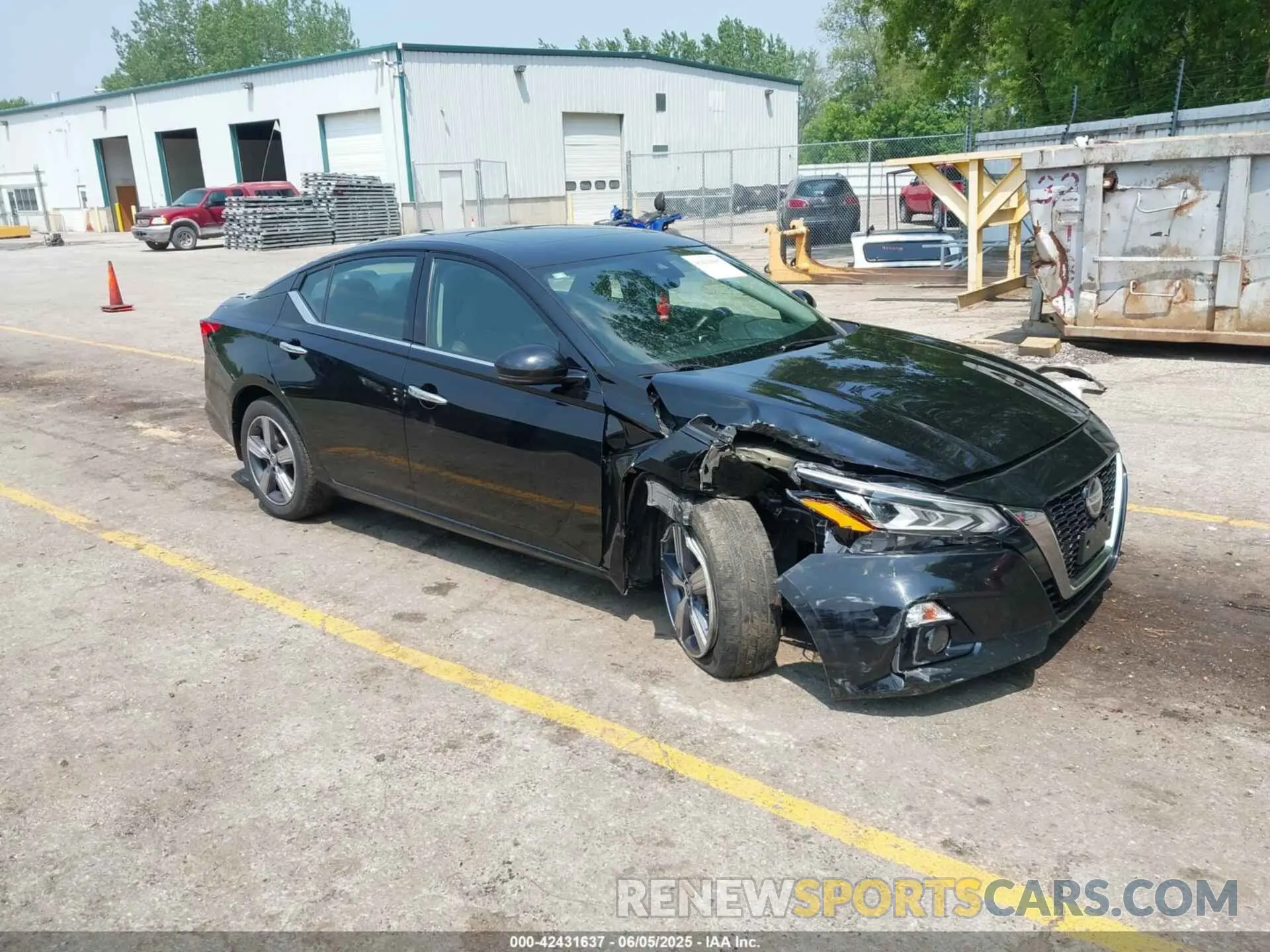 1 Photograph of a damaged car 1N4BL4EW9MN340105 NISSAN ALTIMA 2021