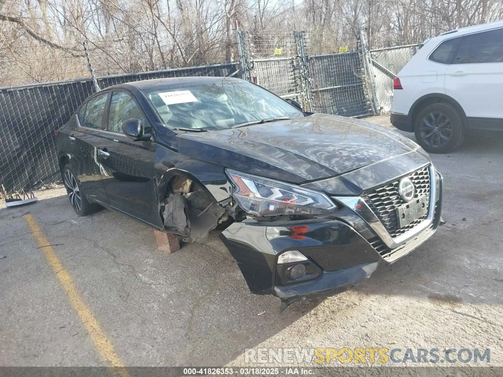 1 Photograph of a damaged car 1N4BL4FW4MN301419 NISSAN ALTIMA 2021