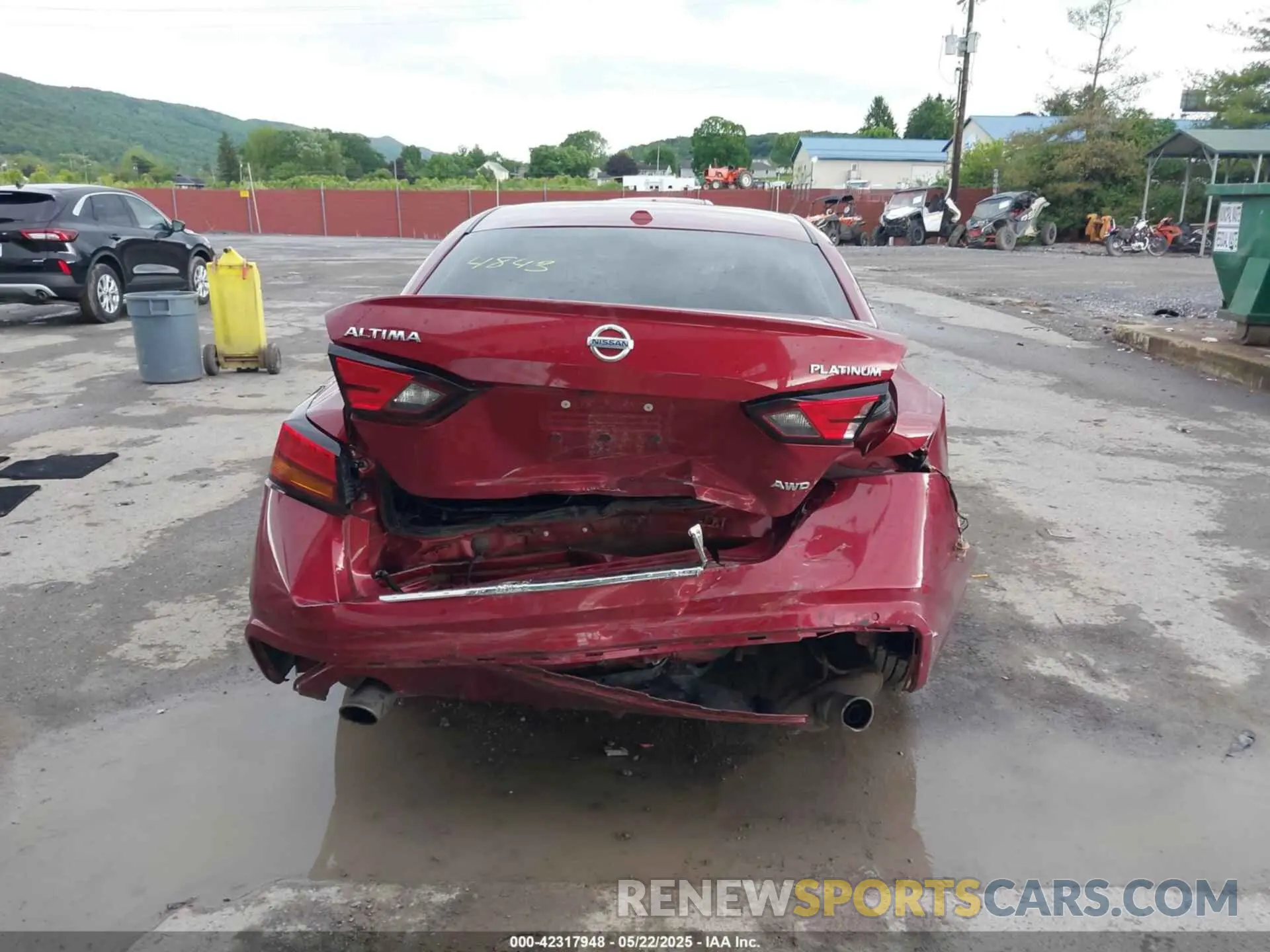 17 Photograph of a damaged car 1N4BL4FW5MN314843 NISSAN ALTIMA 2021